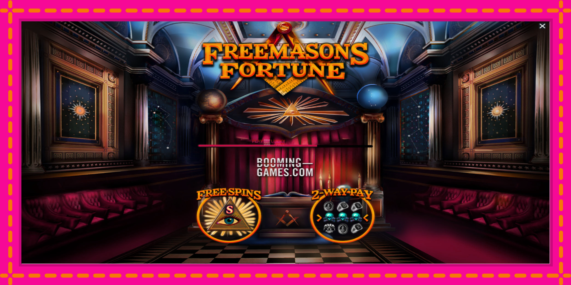 Безплатна игра в Freemasons Fortune без регистрация, картина 1