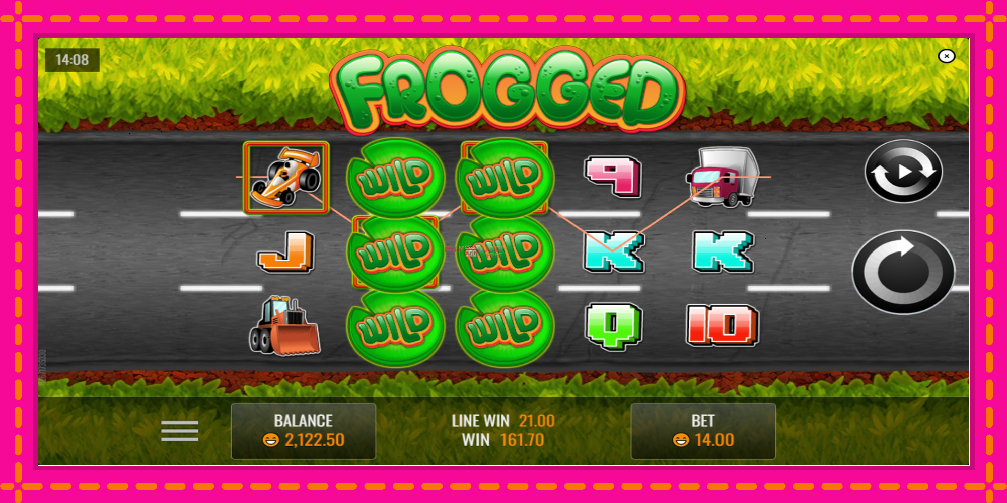 Безплатна игра в Frogged без регистрация, картина 4