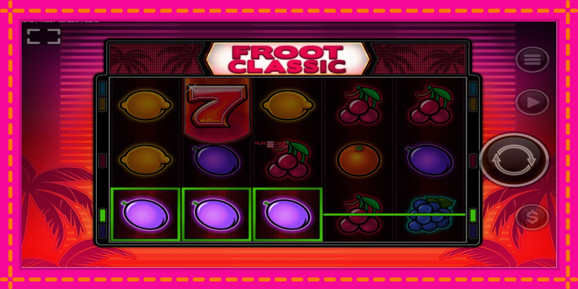 Безплатна игра в Froot Classic без регистрация, картина 3