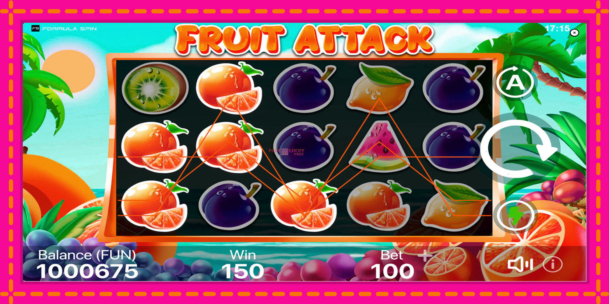 Безплатна игра в Fruit Attack без регистрация, картина 2