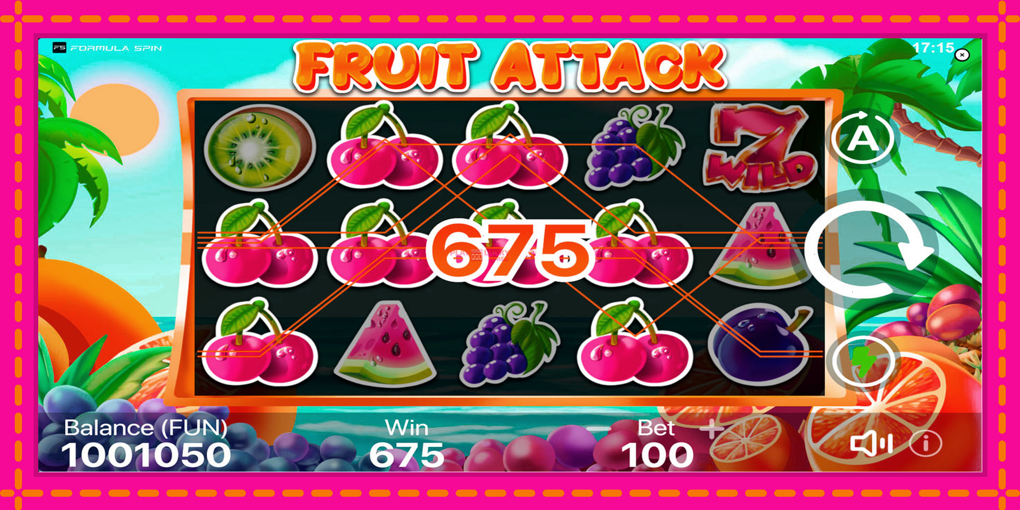 Безплатна игра в Fruit Attack без регистрация, картина 3