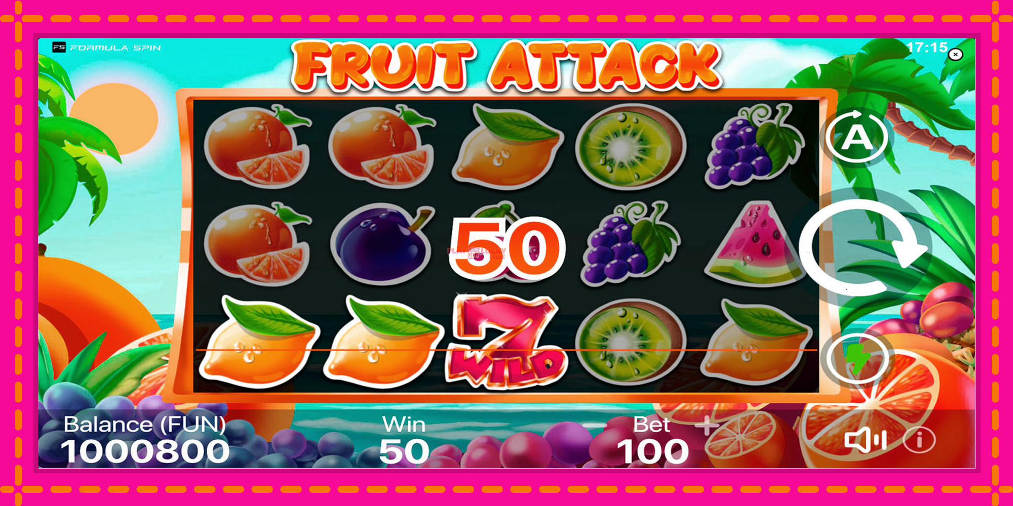 Безплатна игра в Fruit Attack без регистрация, картина 4