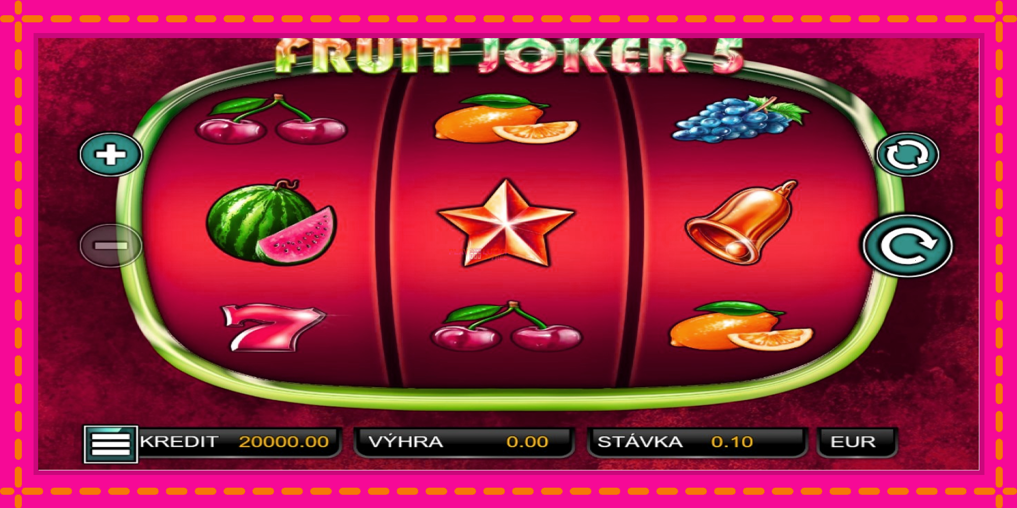 Безплатна игра в Fruit Joker 5 без регистрация, картина 1