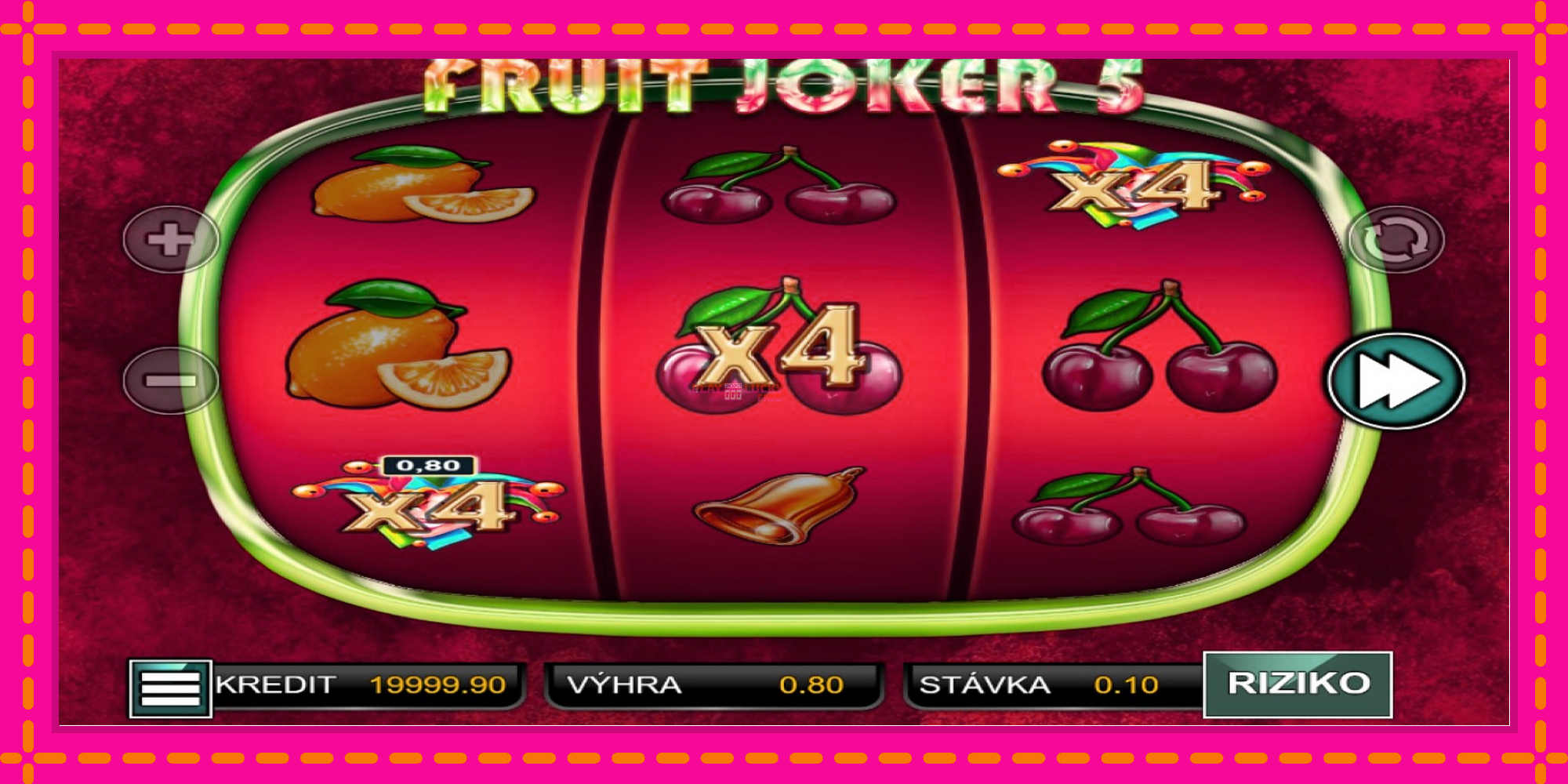 Безплатна игра в Fruit Joker 5 без регистрация, картина 2