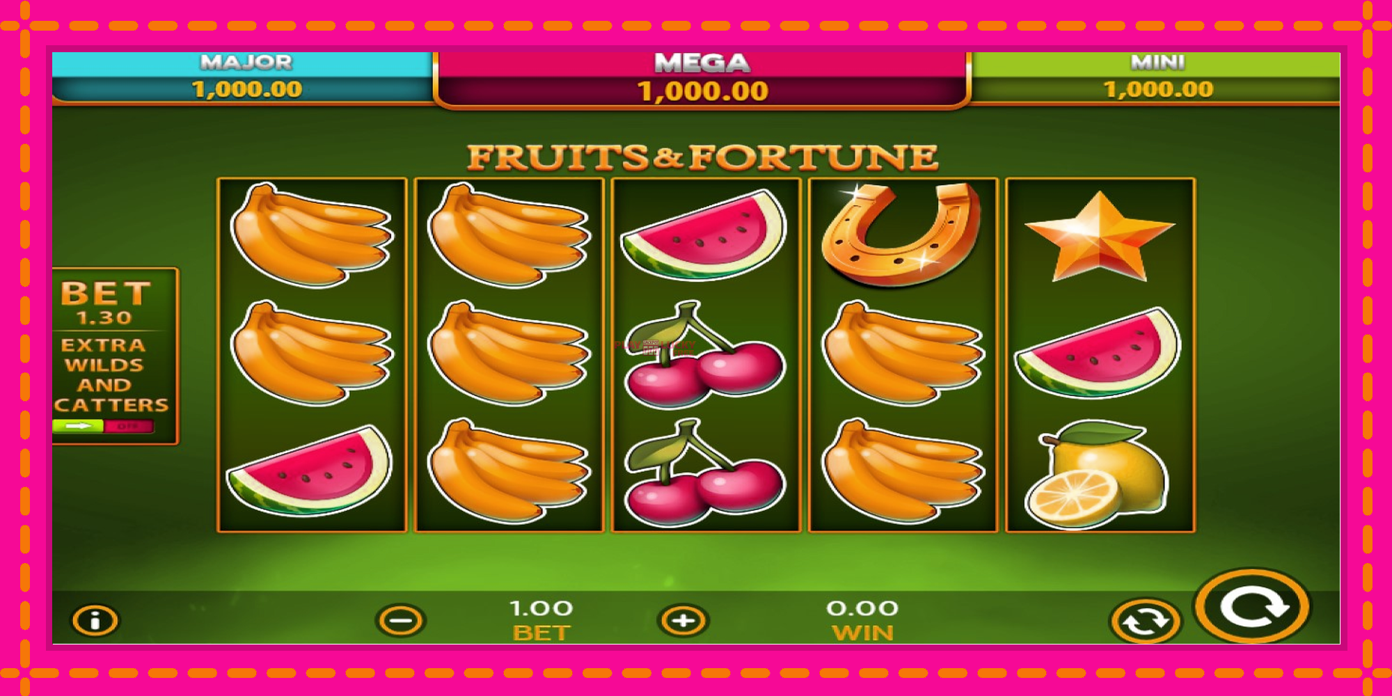 Безплатна игра в Fruits & Fortune без регистрация, картина 1