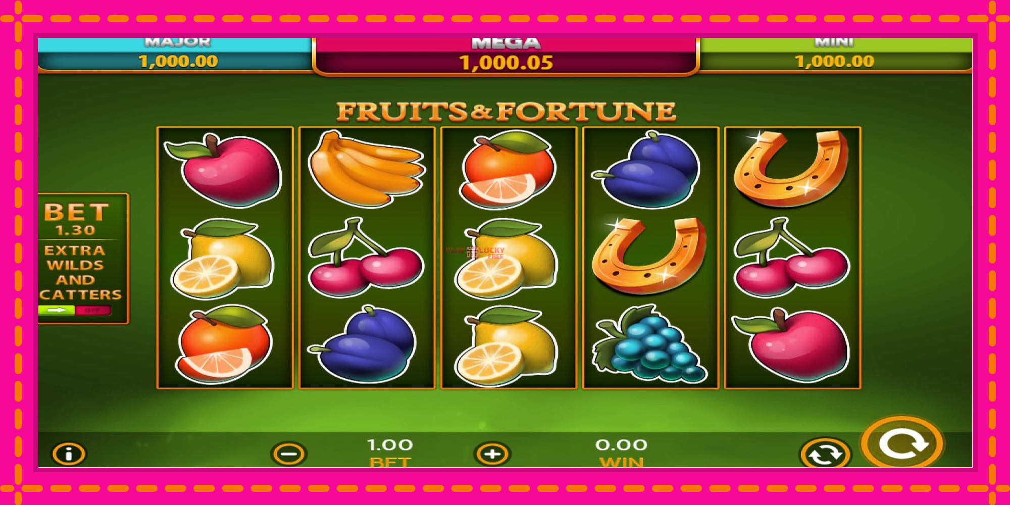 Безплатна игра в Fruits & Fortune без регистрация, картина 2