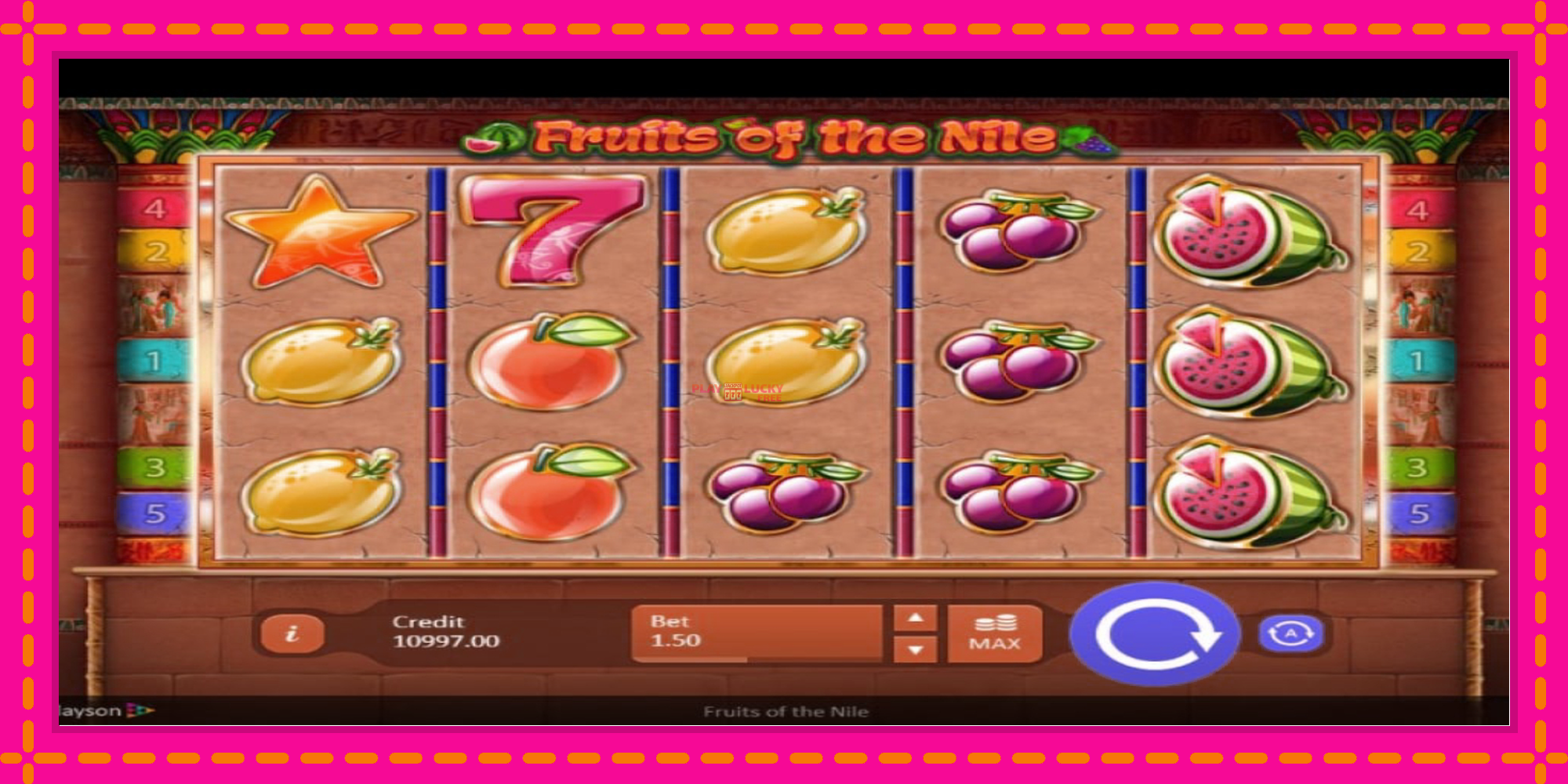 Безплатна игра в Fruits of the Nile без регистрация, картина 4