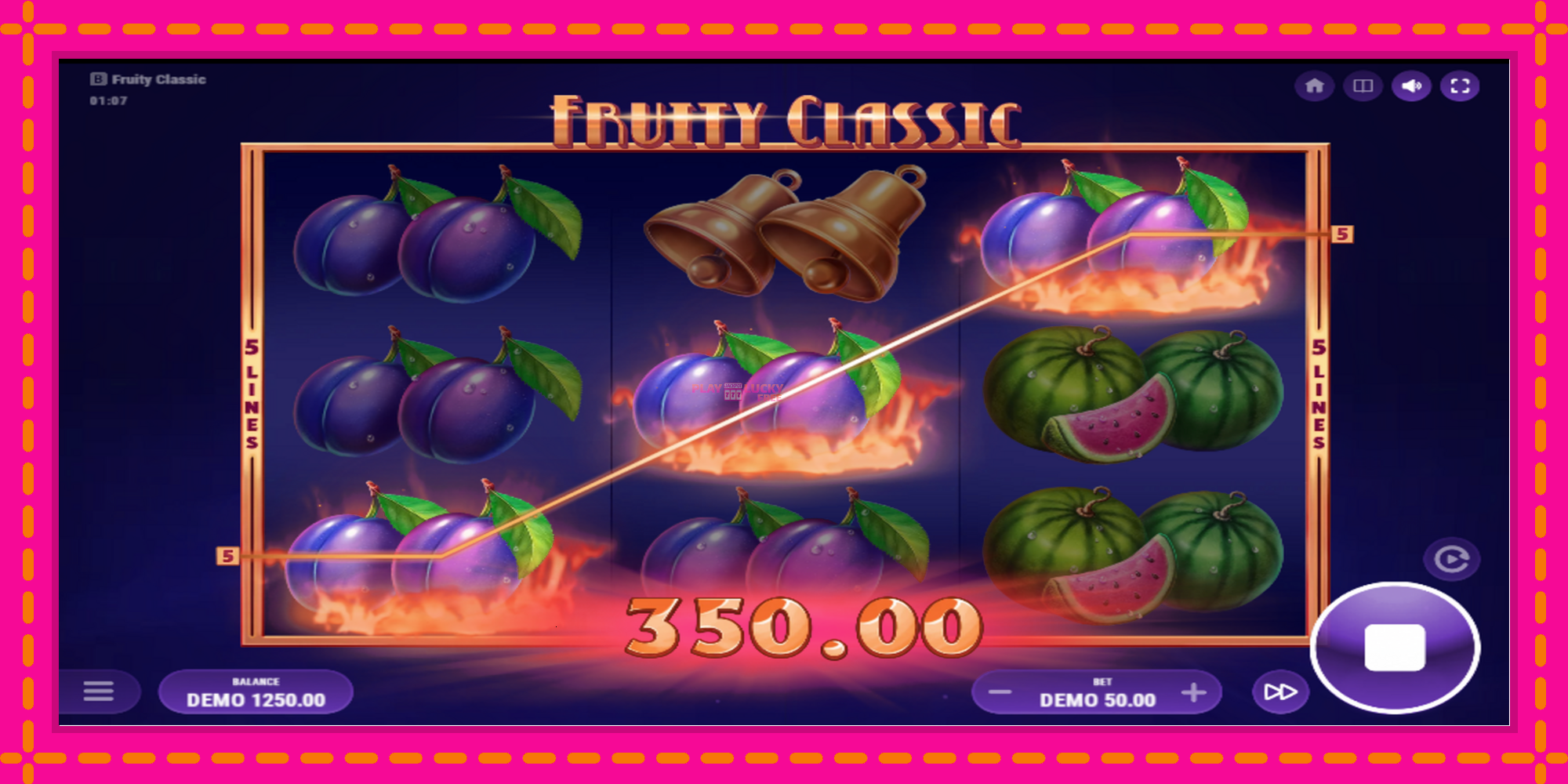 Безплатна игра в Fruity Classic без регистрация, картина 2