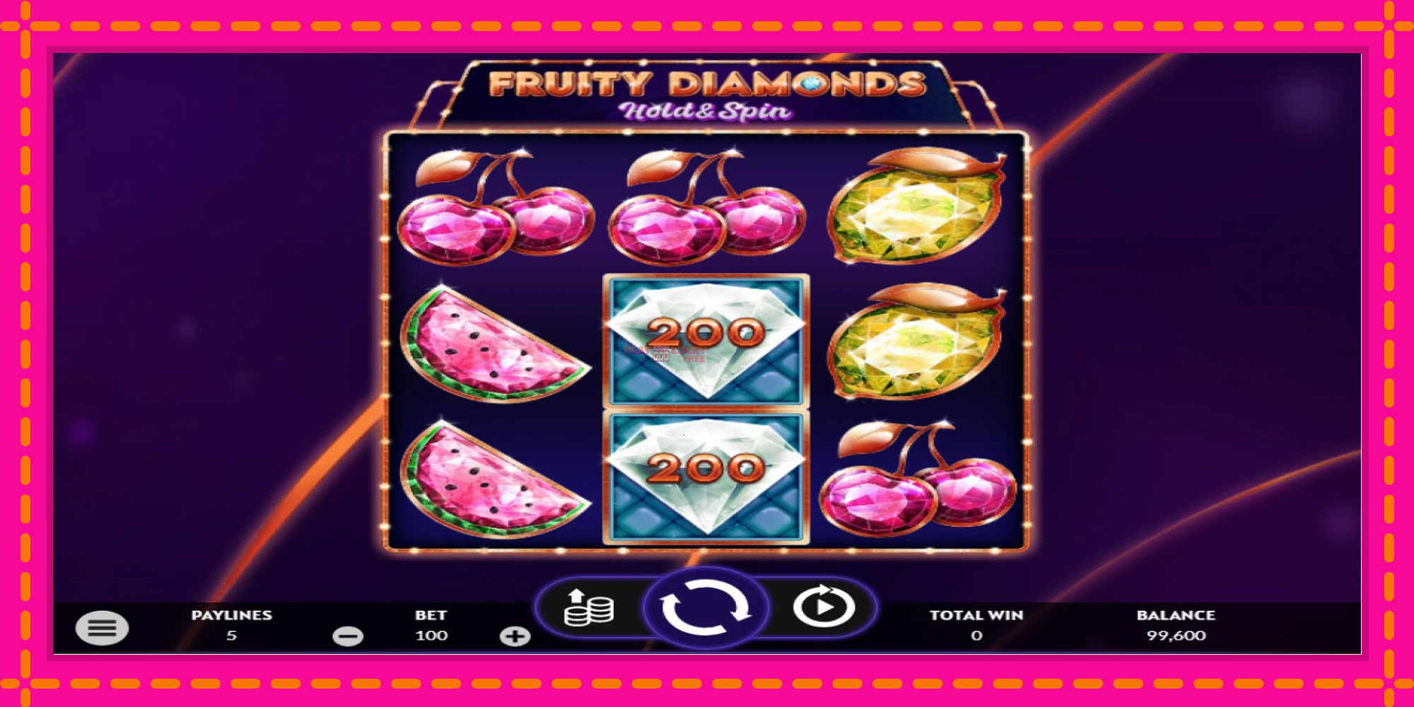 Безплатна игра в Fruity Diamonds без регистрация, картина 3