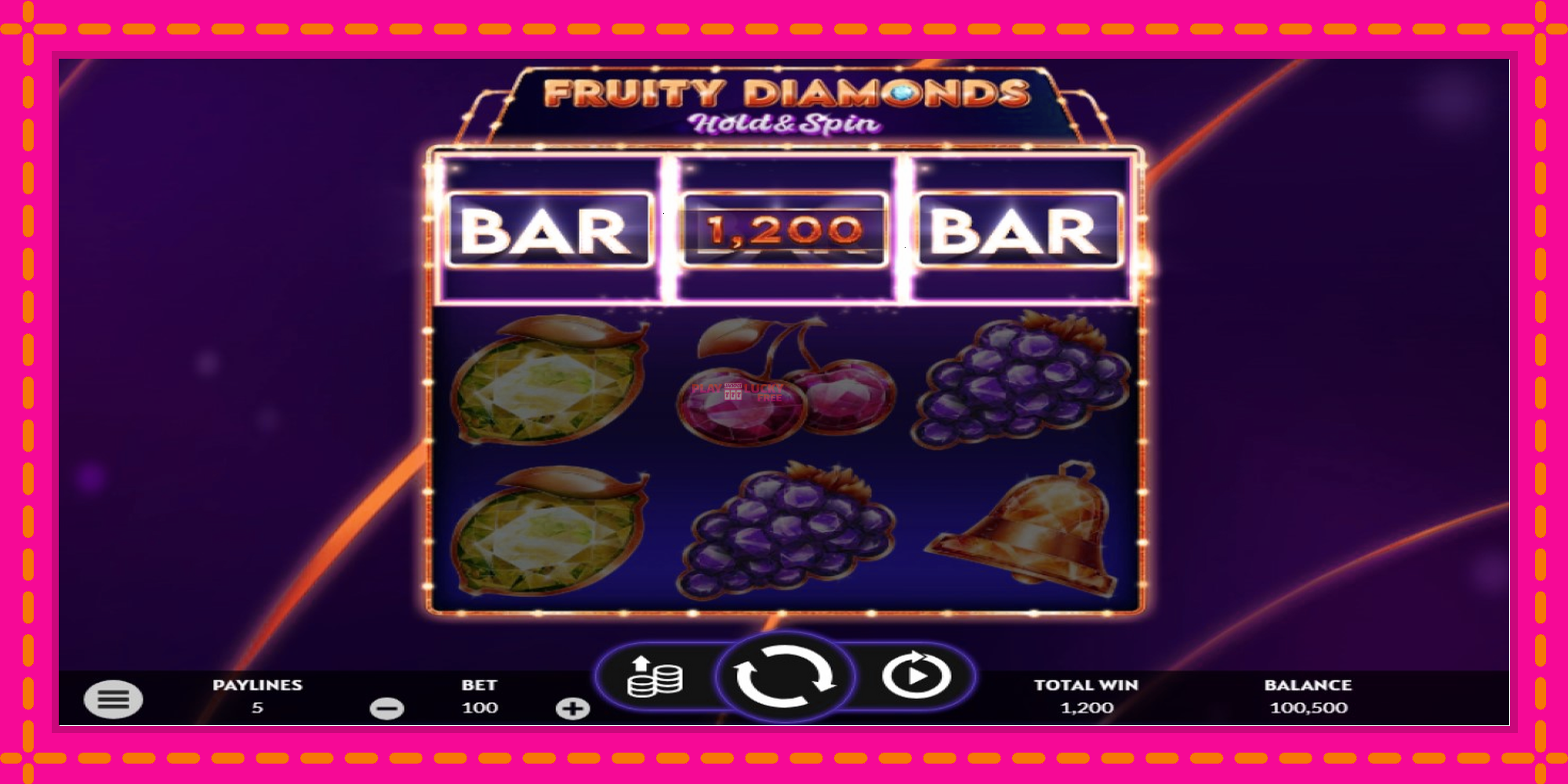 Безплатна игра в Fruity Diamonds без регистрация, картина 4