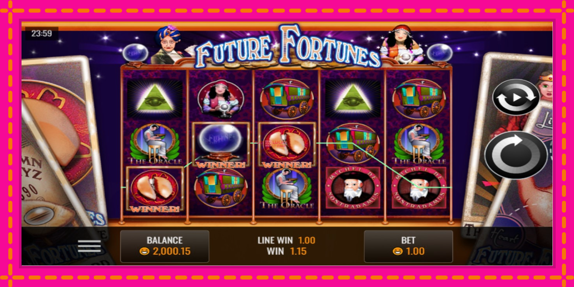 Безплатна игра в Future Fortunes без регистрация, картина 2