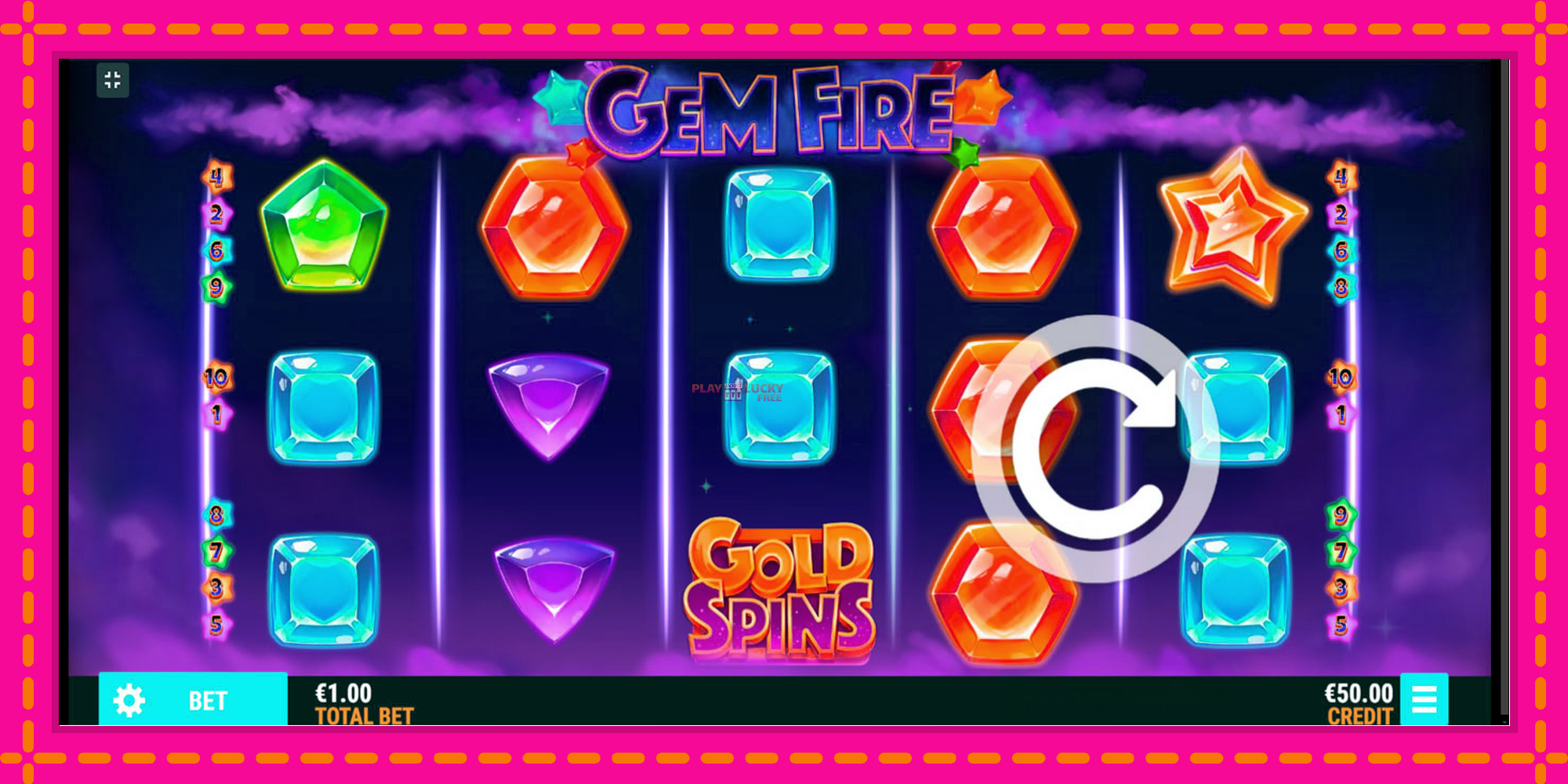 Безплатна игра в Gem Fire без регистрация, картина 1