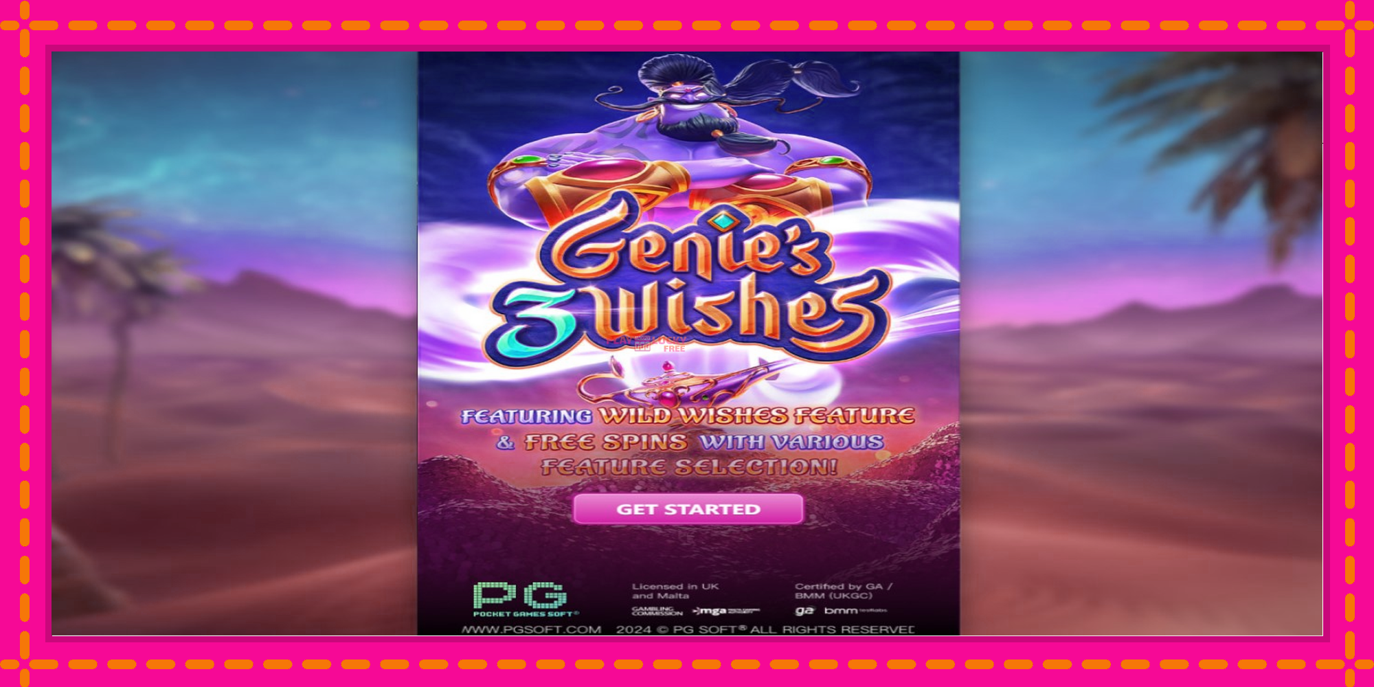 Безплатна игра в Genies 3 Wishes без регистрация, картина 1