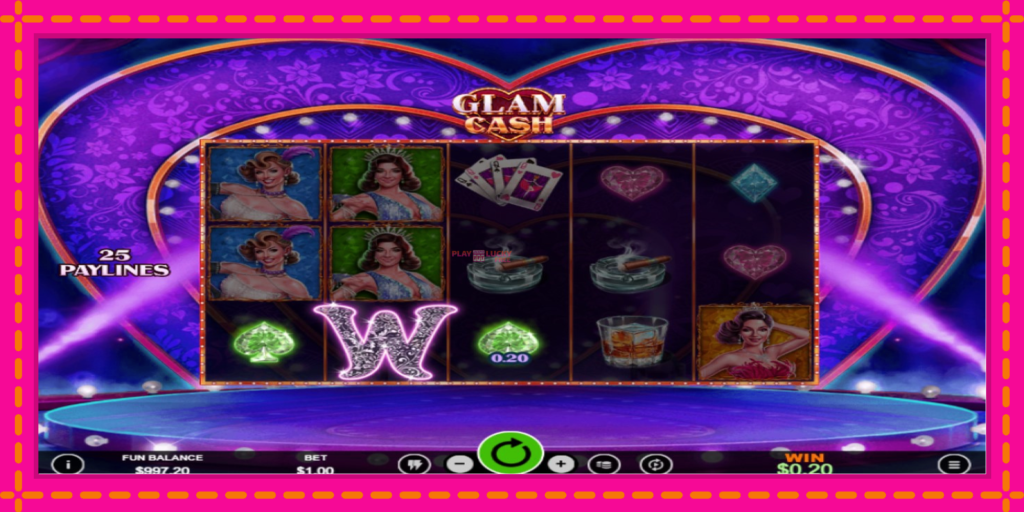 Безплатна игра в Glam Cash без регистрация, картина 3