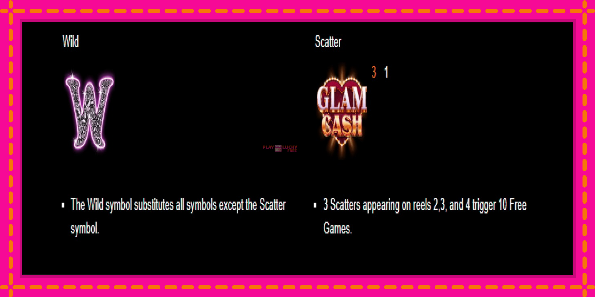 Безплатна игра в Glam Cash без регистрация, картина 4