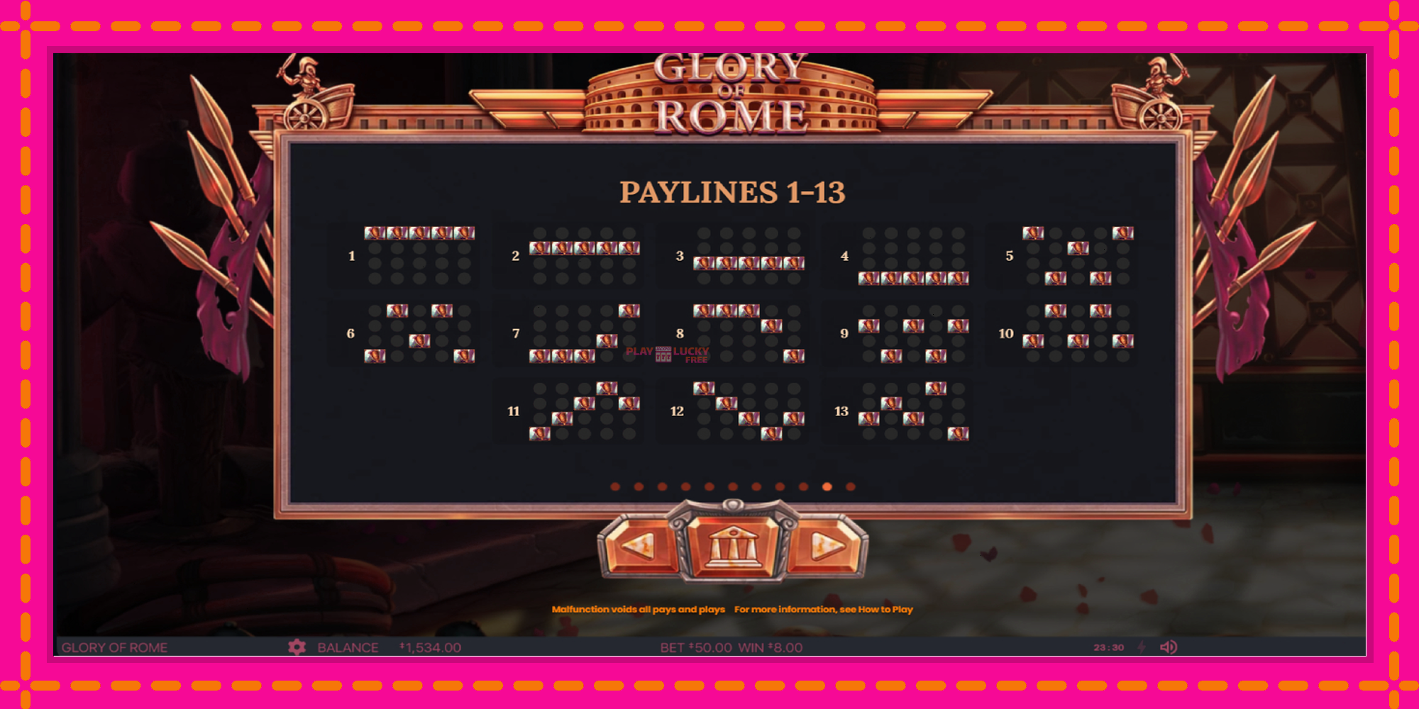 Безплатна игра в Glory of Rome без регистрация, картина 7