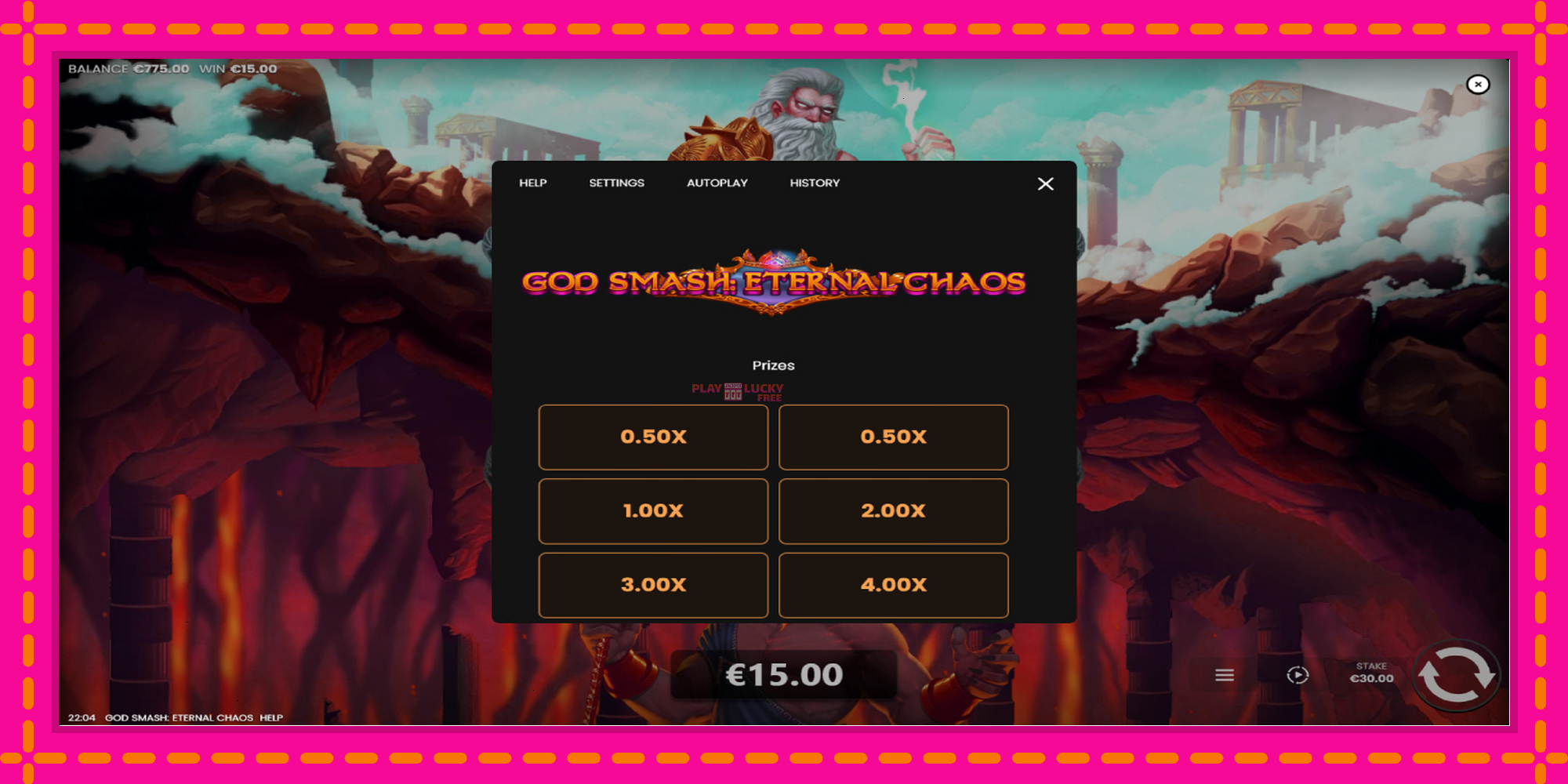 Безплатна игра в God Smash: Eternal Chaos без регистрация, картина 5