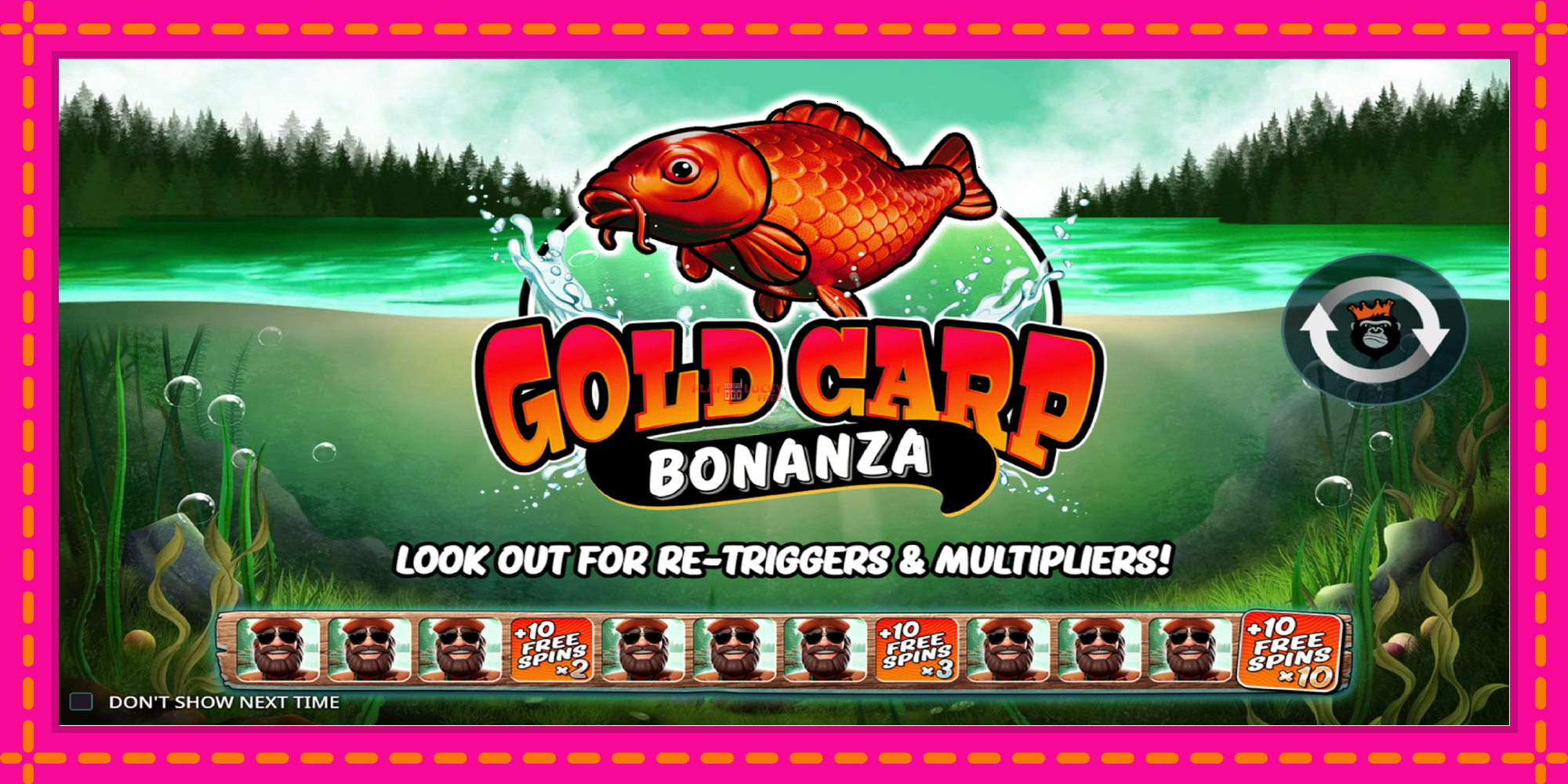 Безплатна игра в Gold Carp Bonanza без регистрация, картина 1