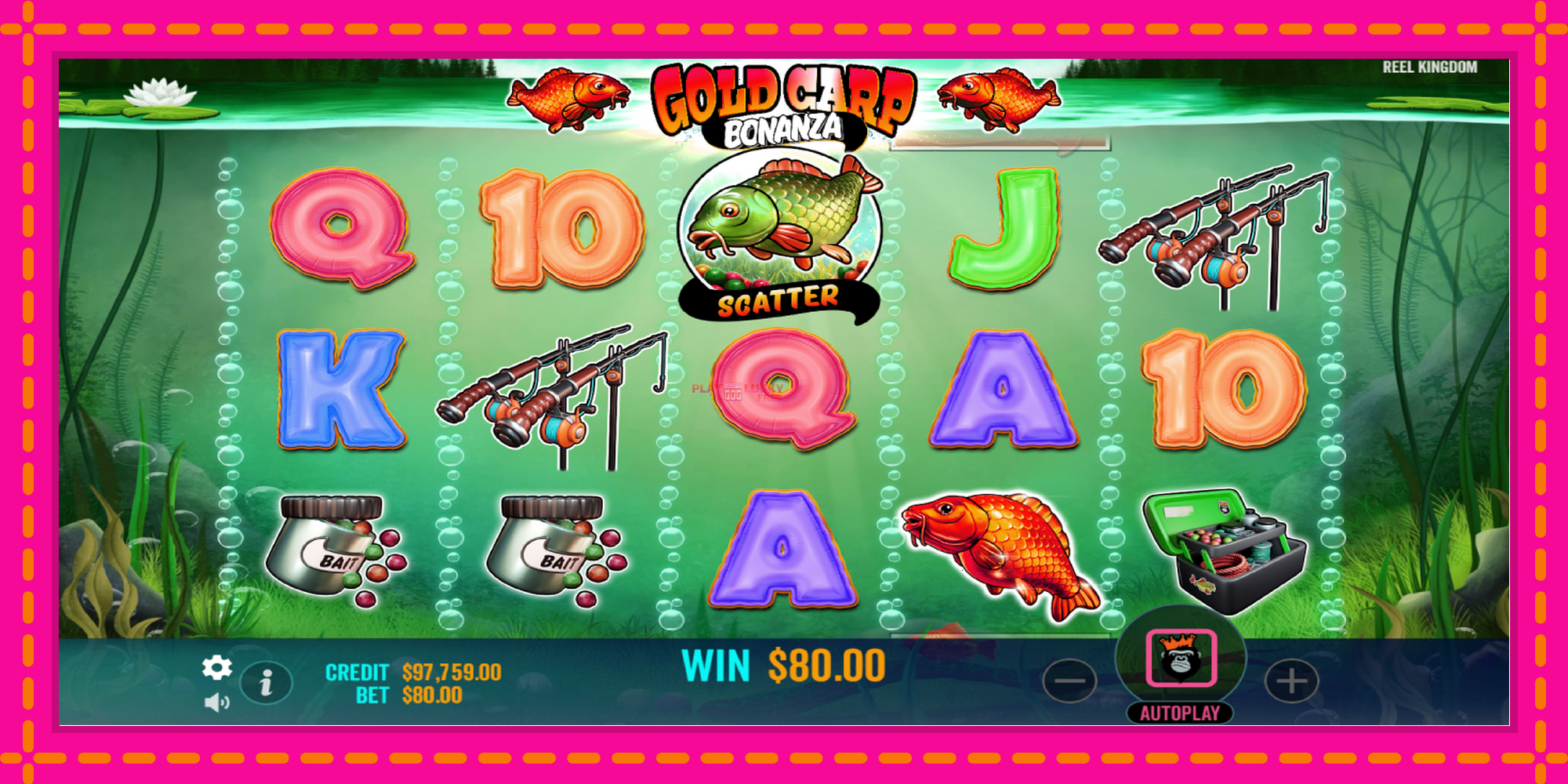 Безплатна игра в Gold Carp Bonanza без регистрация, картина 4