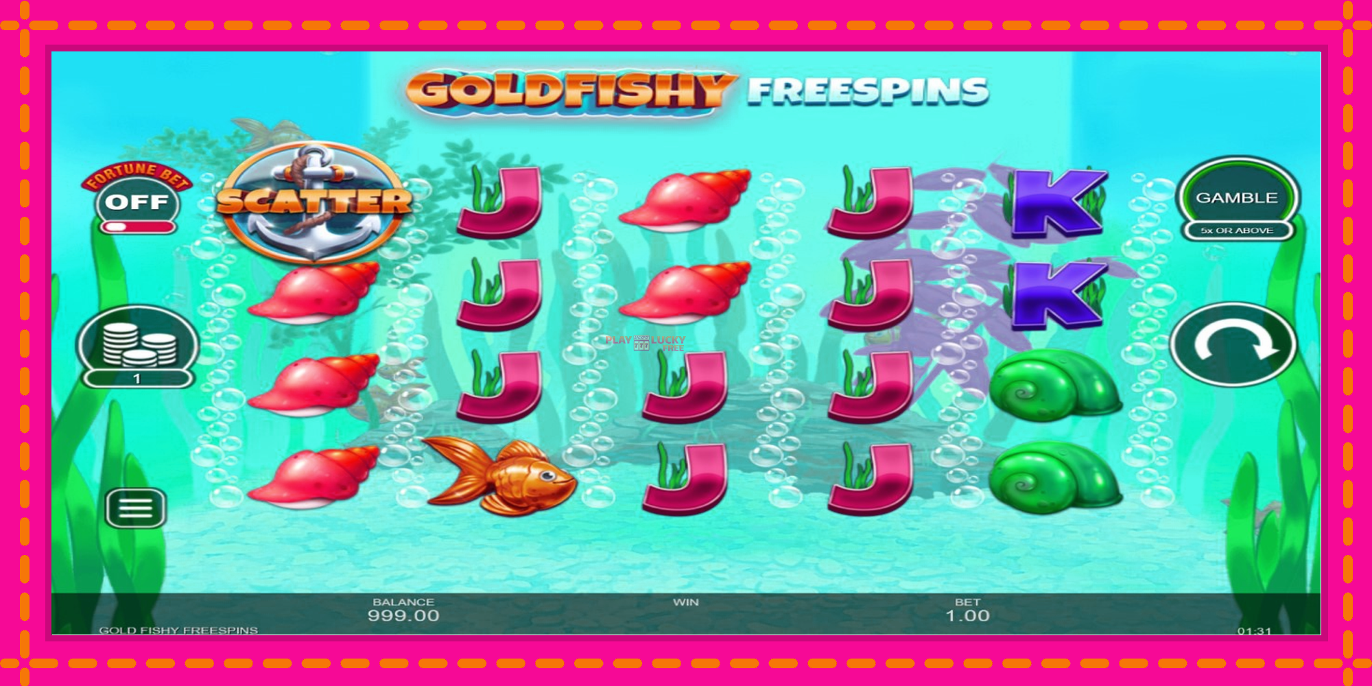 Безплатна игра в Gold Fishy Free Spins без регистрация, картина 2