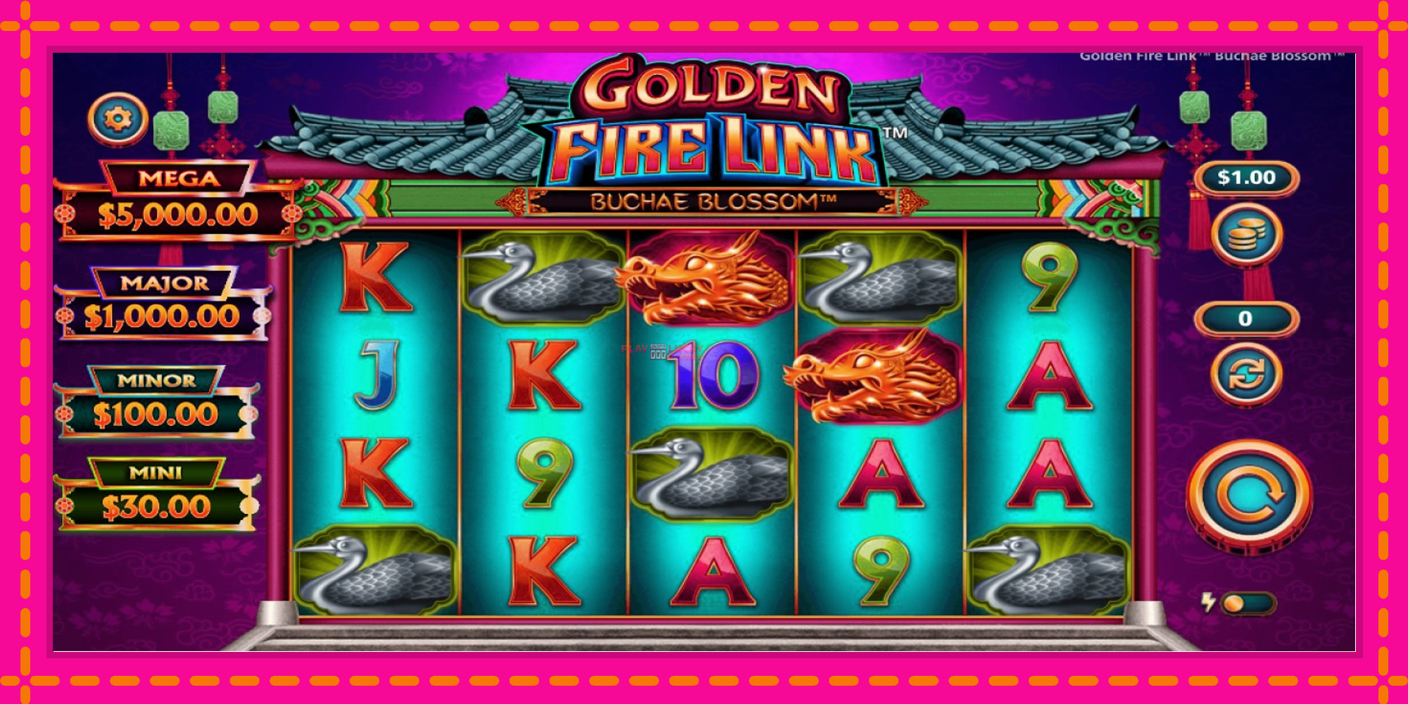 Безплатна игра в Golden Fire Link Buchae Blossom без регистрация, картина 1