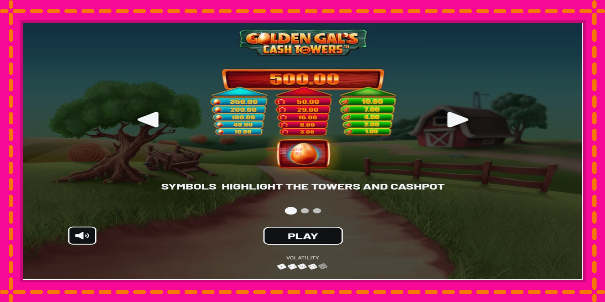 Безплатна игра в Golden Gal’s Cash Tower без регистрация, картина 1