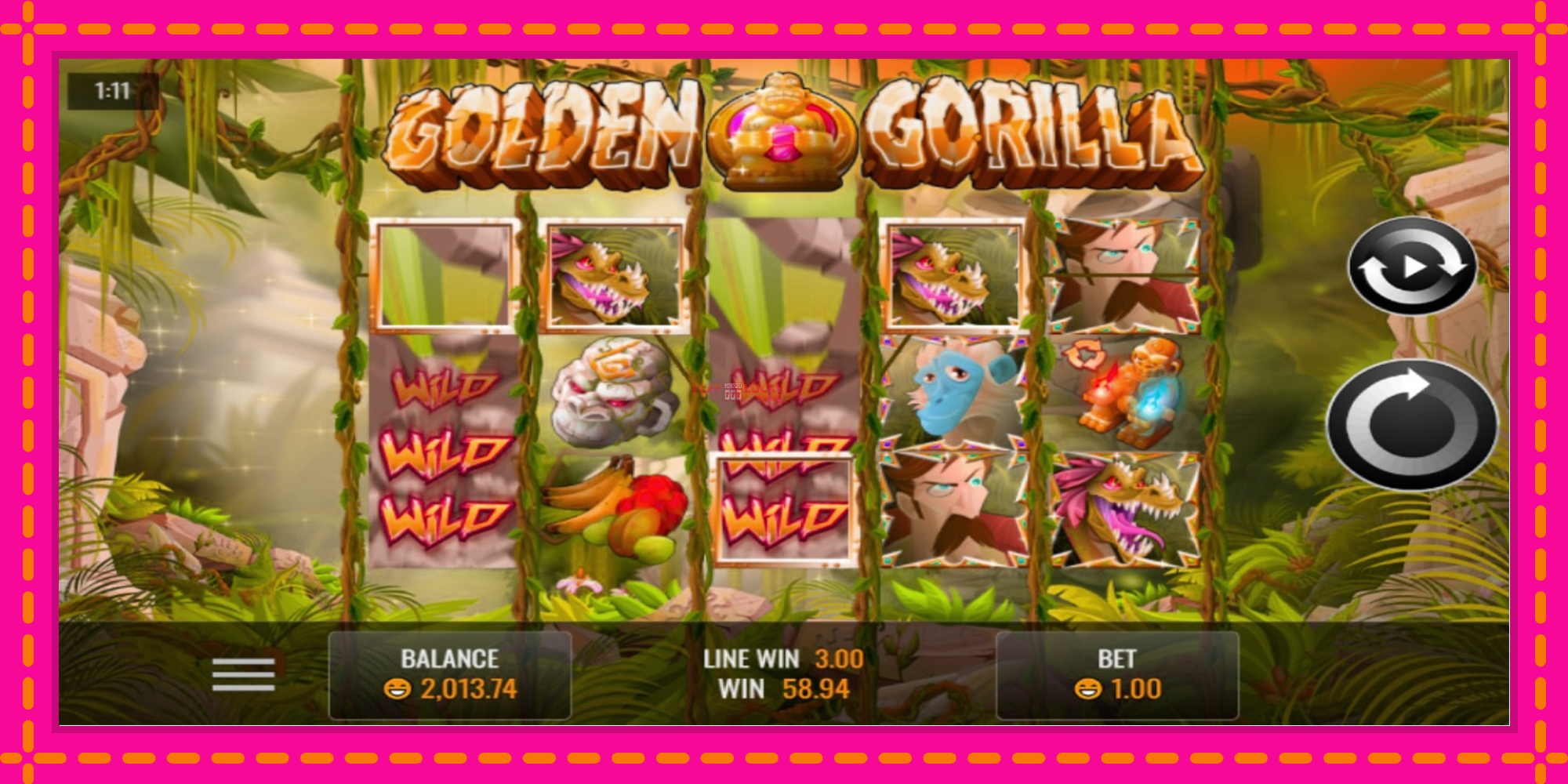 Безплатна игра в Golden Gorilla без регистрация, картина 2