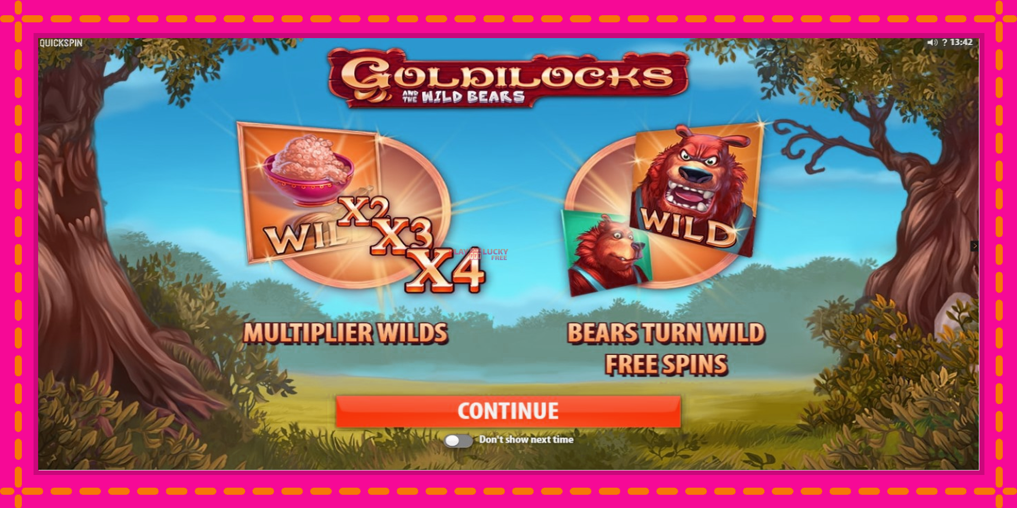 Безплатна игра в Goldilocks and the Wild Bears без регистрация, картина 1