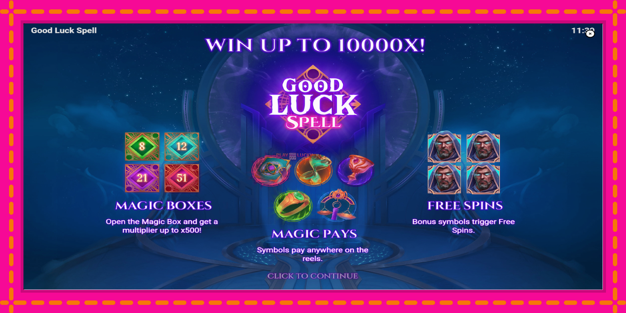 Безплатна игра в Good Luck Spell без регистрация, картина 1