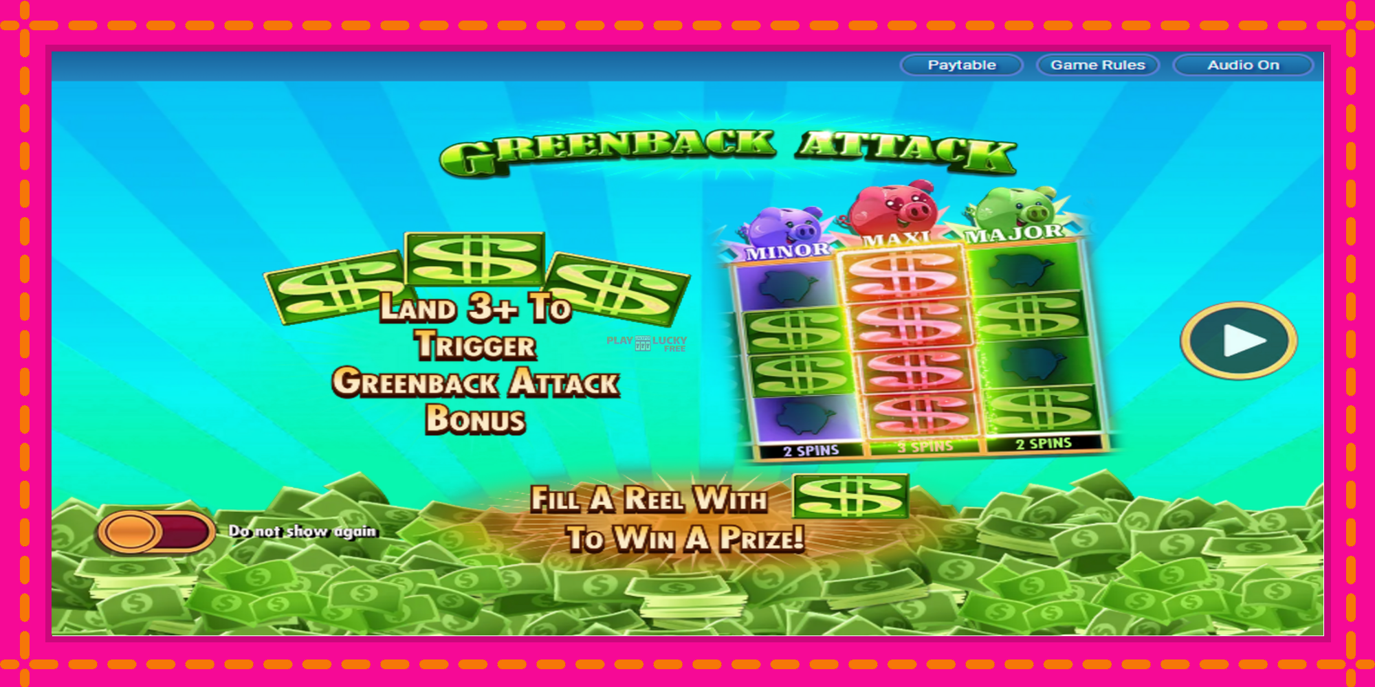 Безплатна игра в Greenback Attack без регистрация, картина 4