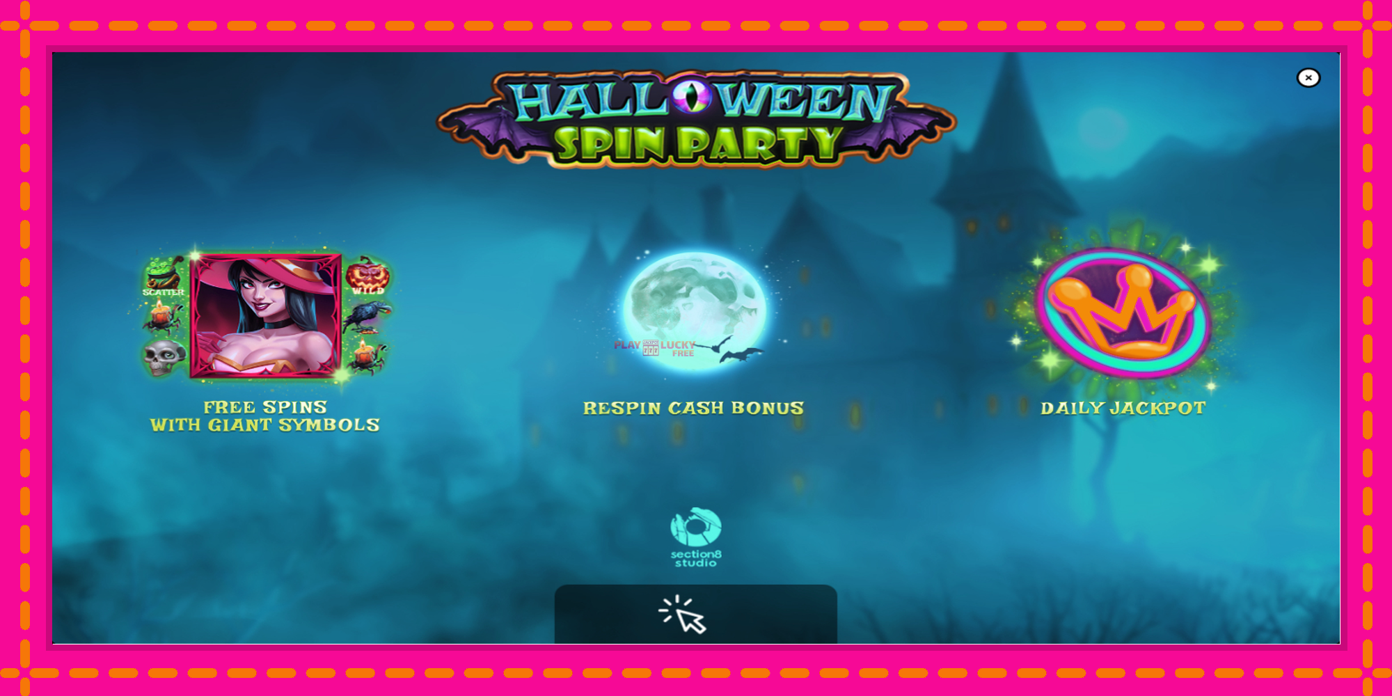 Безплатна игра в Halloween Spin Party без регистрация, картина 1