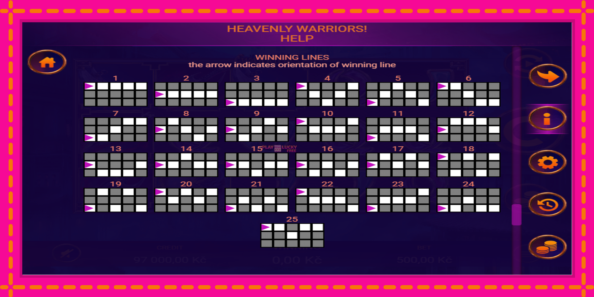 Безплатна игра в Heavenly Warriors без регистрация, картина 6