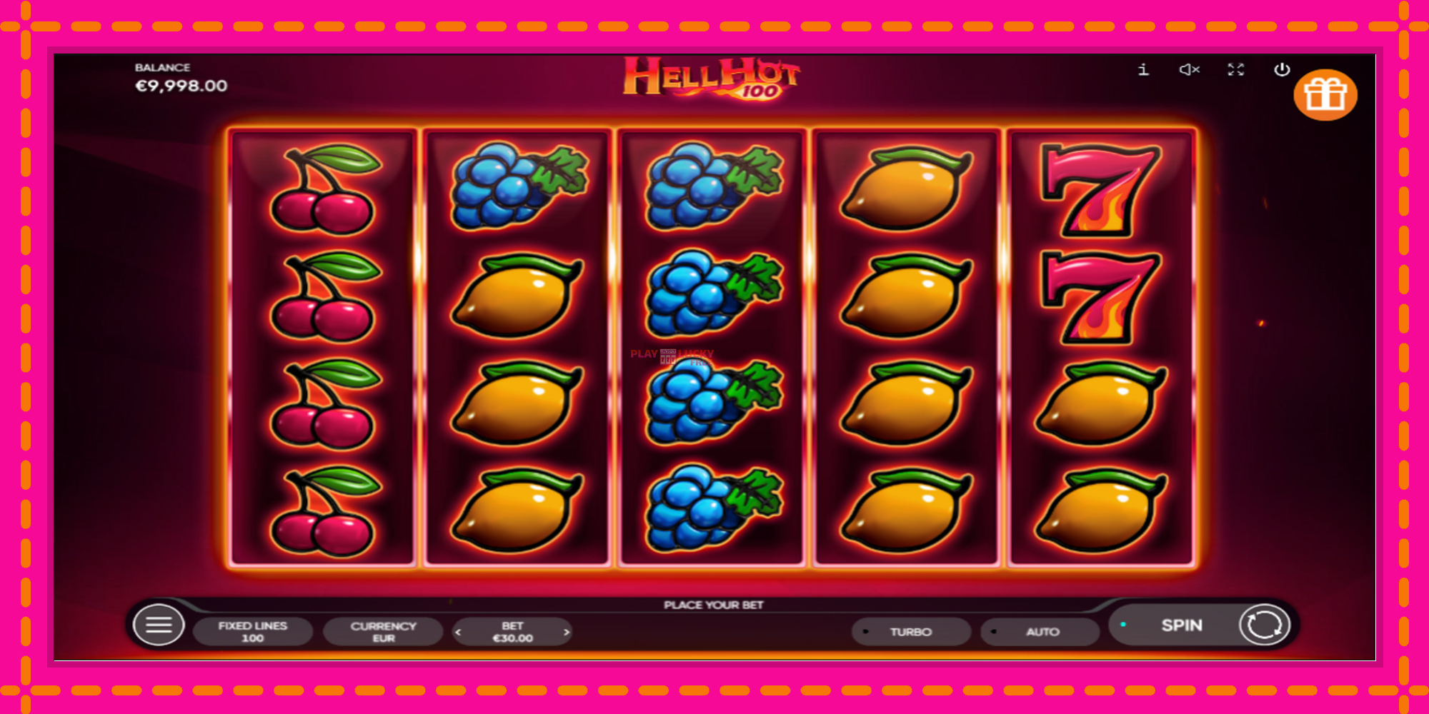 Безплатна игра в Hell Hot 100 без регистрация, картина 1