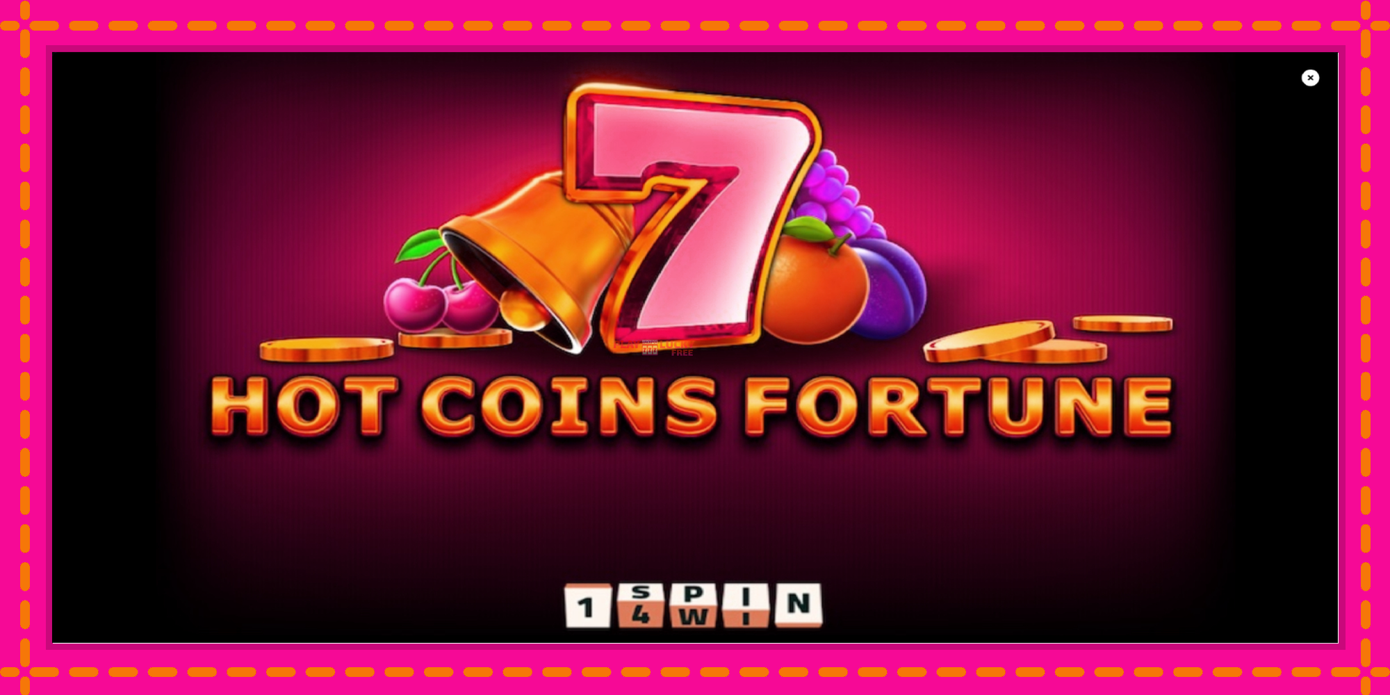 Безплатна игра в Hot Coins Fortune без регистрация, картина 1