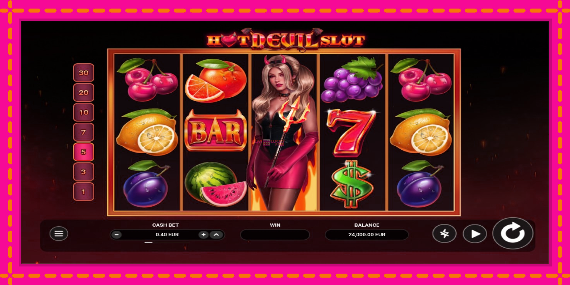 Безплатна игра в Hot Devil Slot без регистрация, картина 1