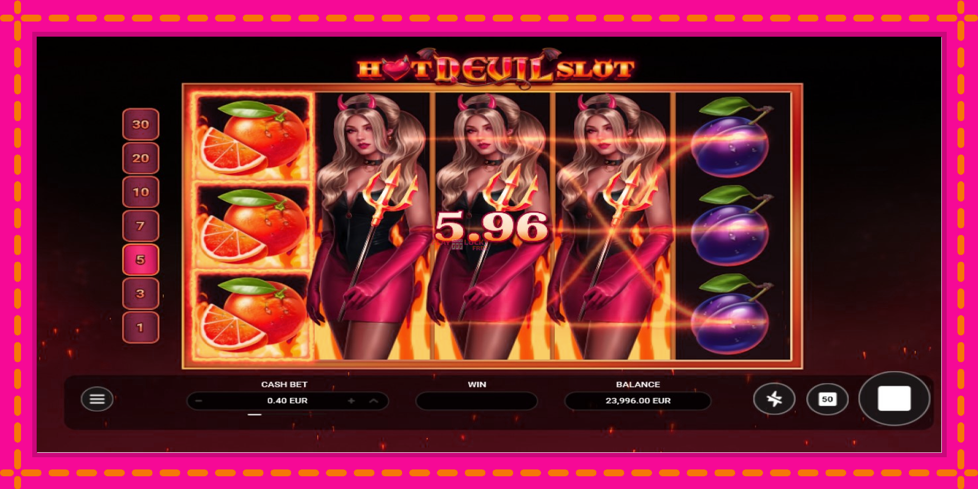 Безплатна игра в Hot Devil Slot без регистрация, картина 4