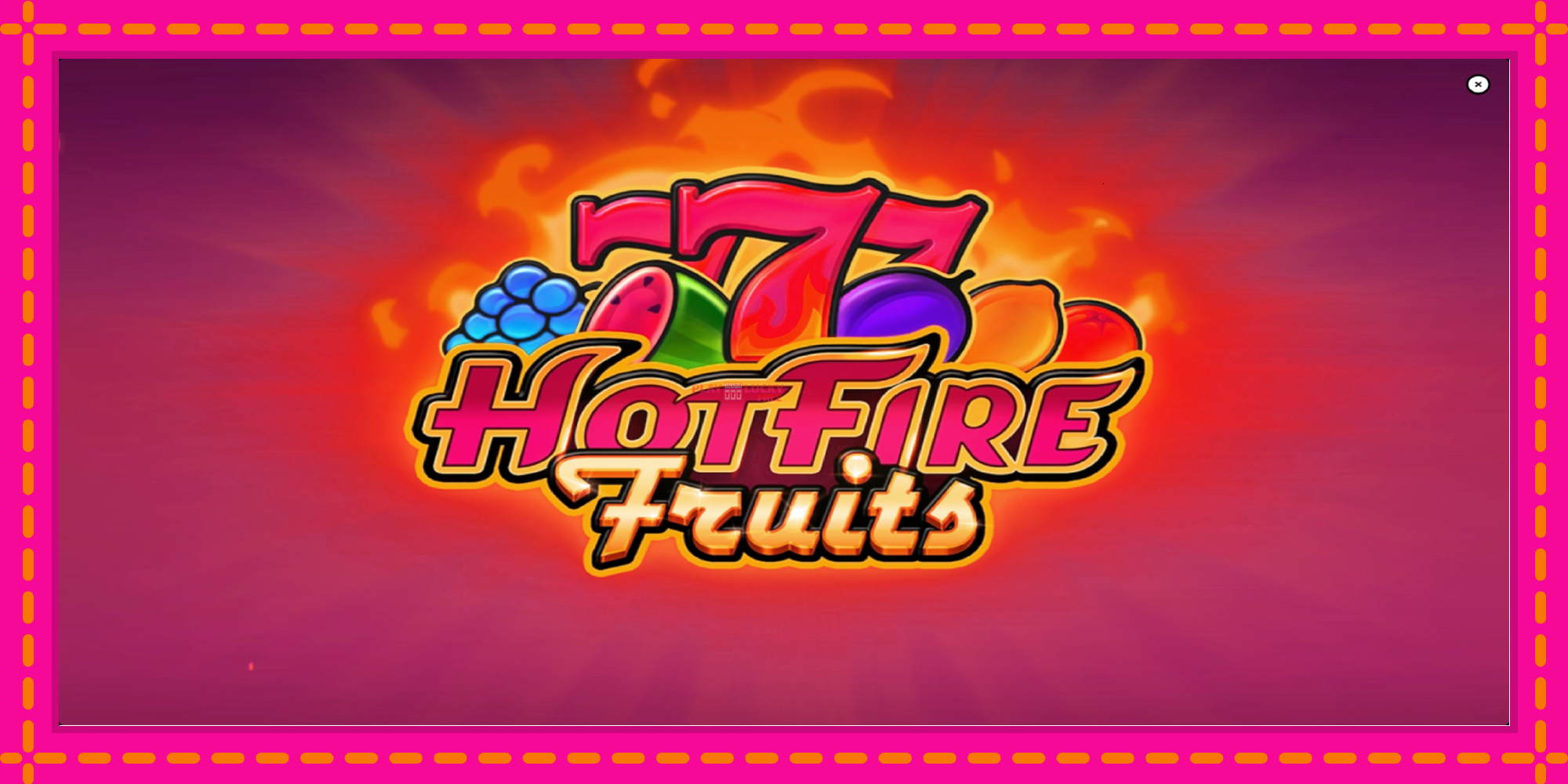 Безплатна игра в Hot Fire Fruits без регистрация, картина 1