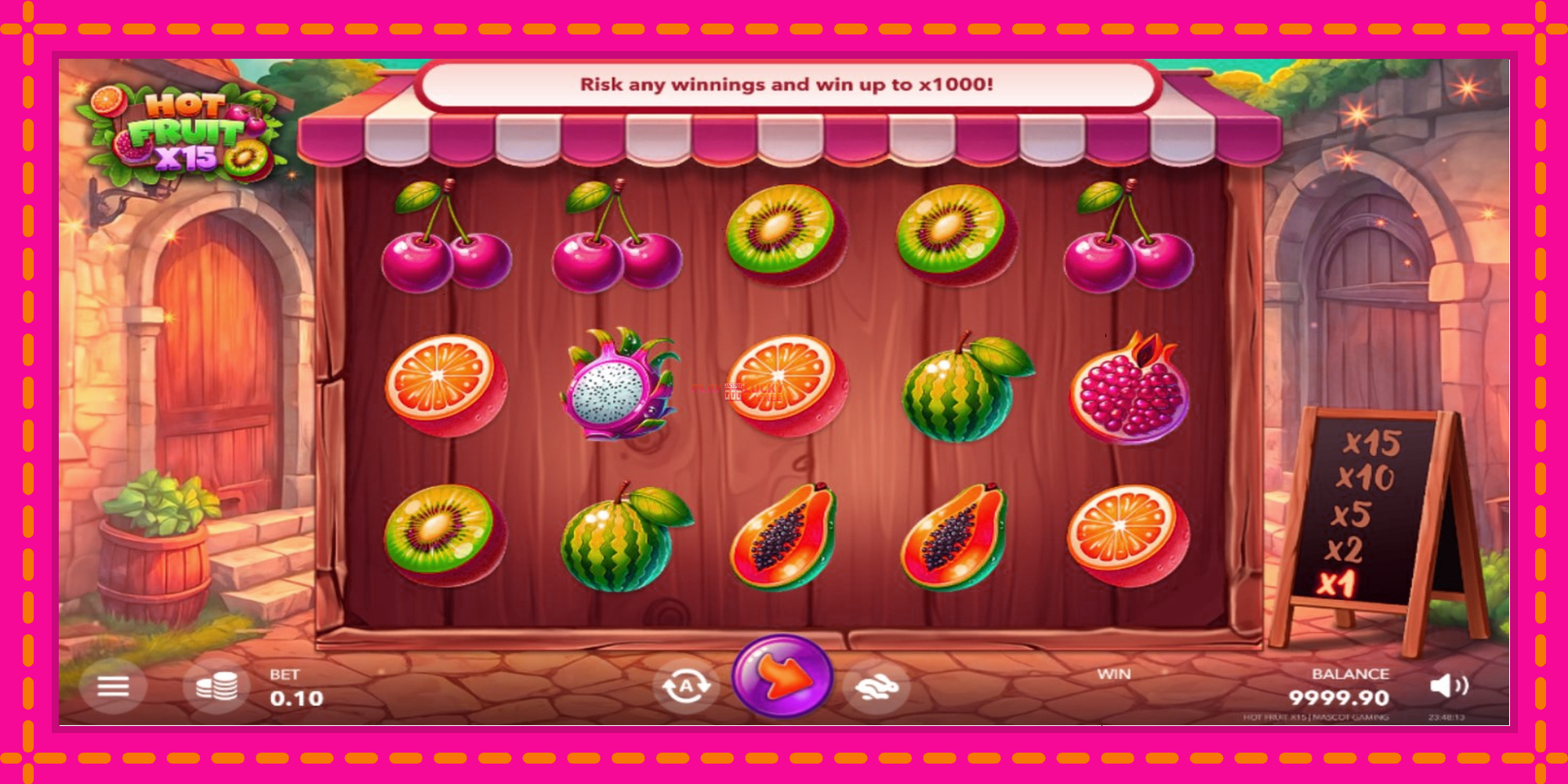 Безплатна игра в Hot Fruit x15 без регистрация, картина 1