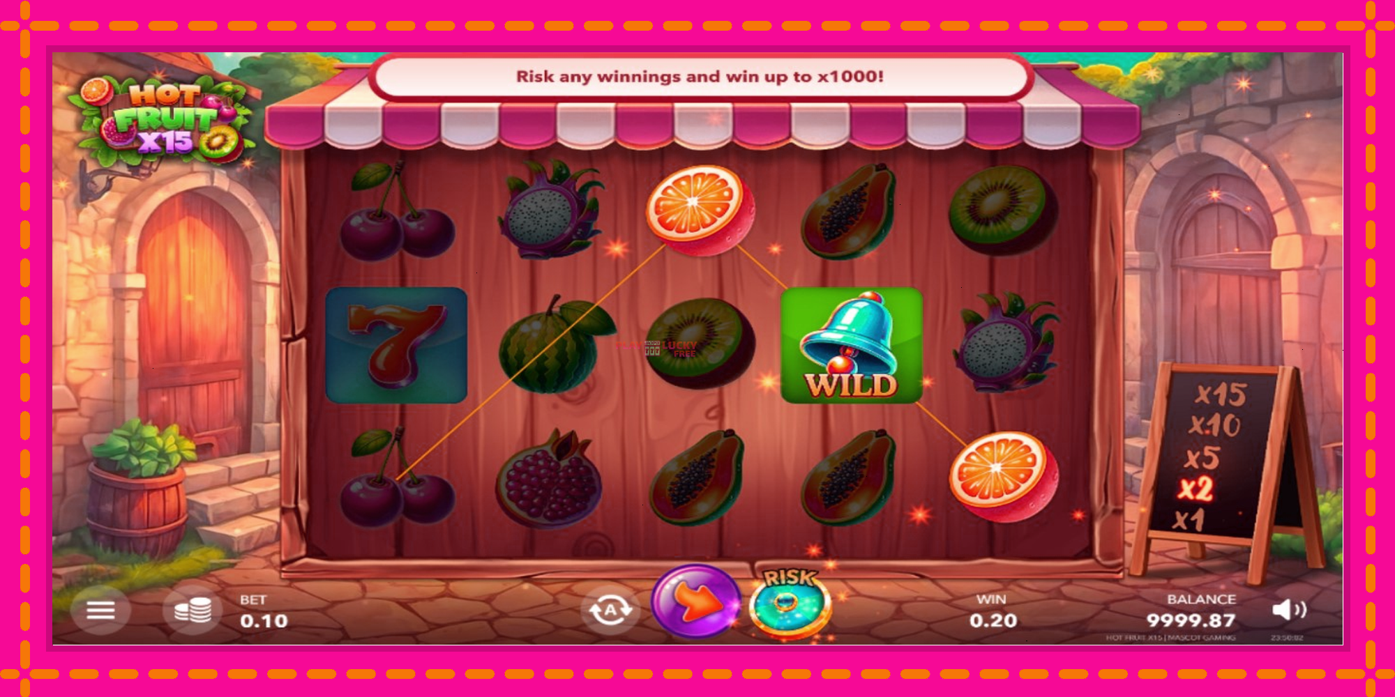 Безплатна игра в Hot Fruit x15 без регистрация, картина 2