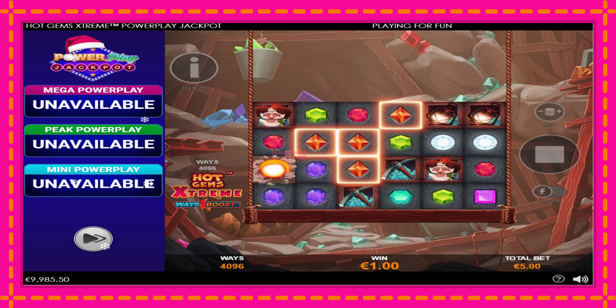 Безплатна игра в Hot Gems Xtreme PowerPlay Jackpot без регистрация, картина 3