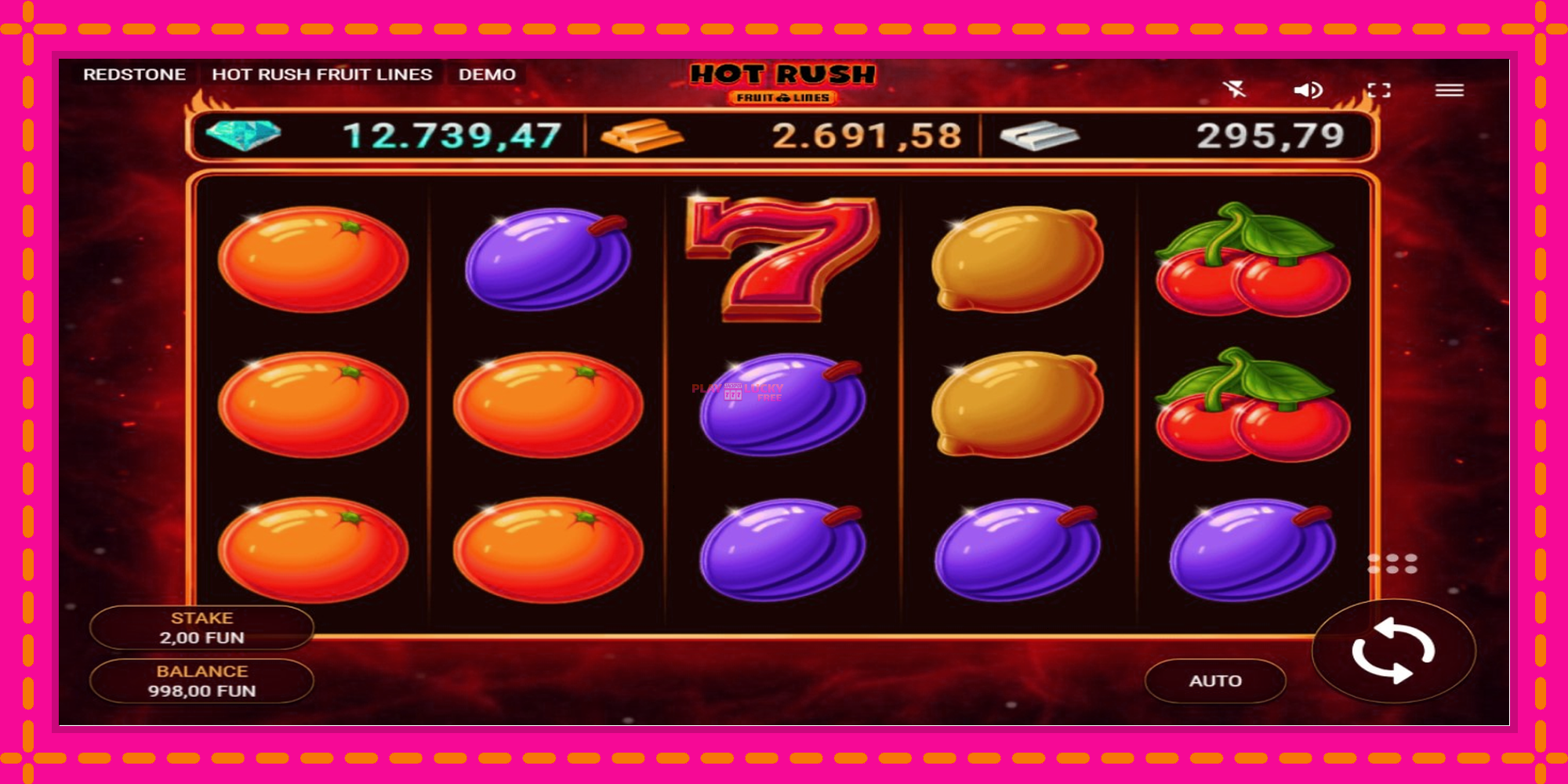 Безплатна игра в Hot Rush Fruit Lines без регистрация, картина 2