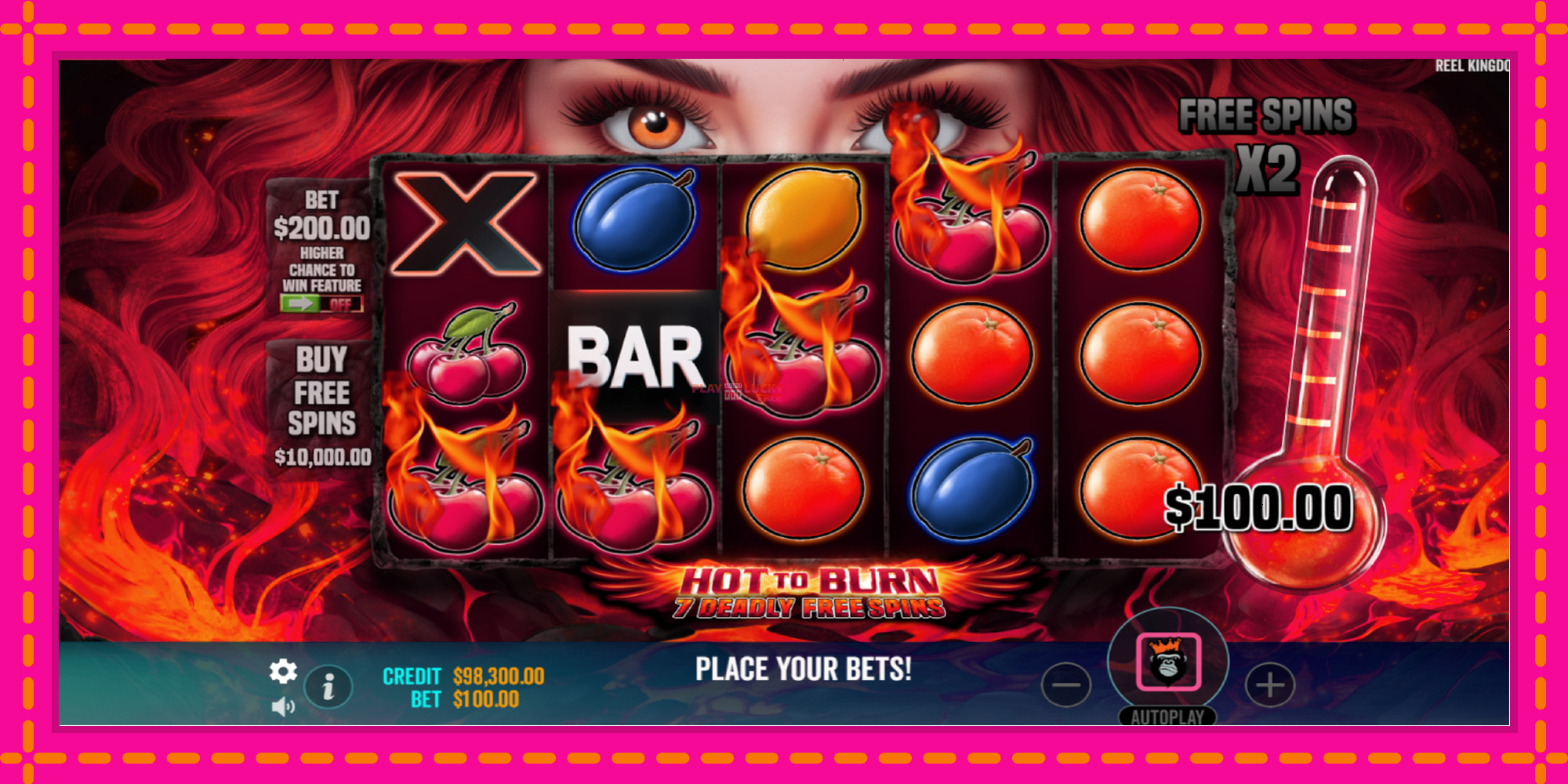 Безплатна игра в Hot to Burn - 7 Deadly Free Spins без регистрация, картина 4