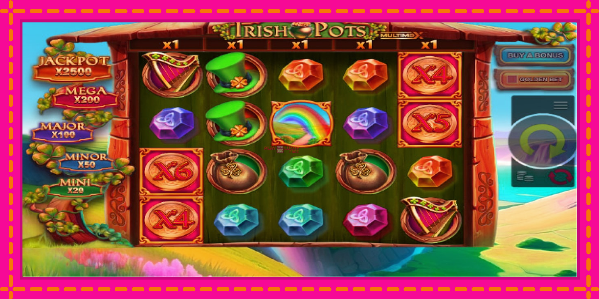 Безплатна игра в Irish Pots MultiMax без регистрация, картина 2