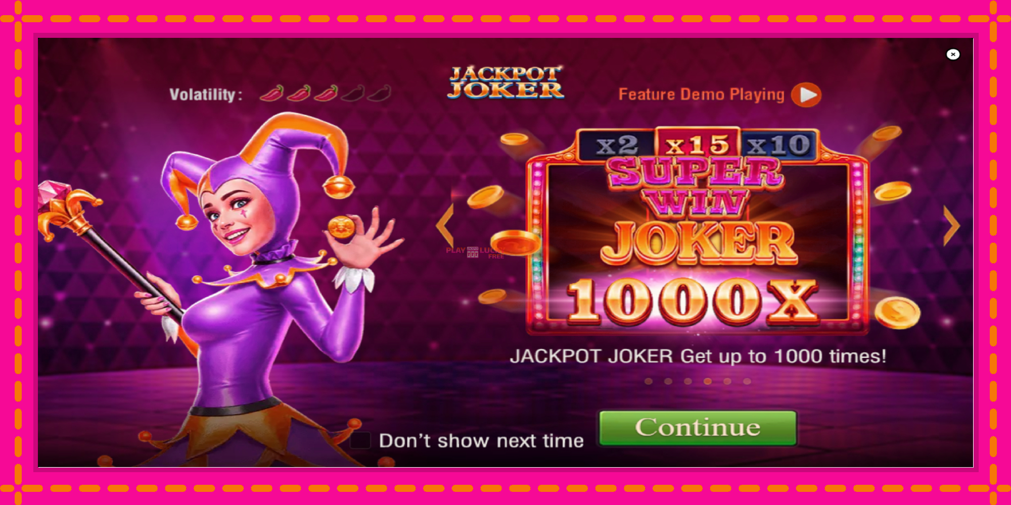 Безплатна игра в Jackpot Joker без регистрация, картина 1