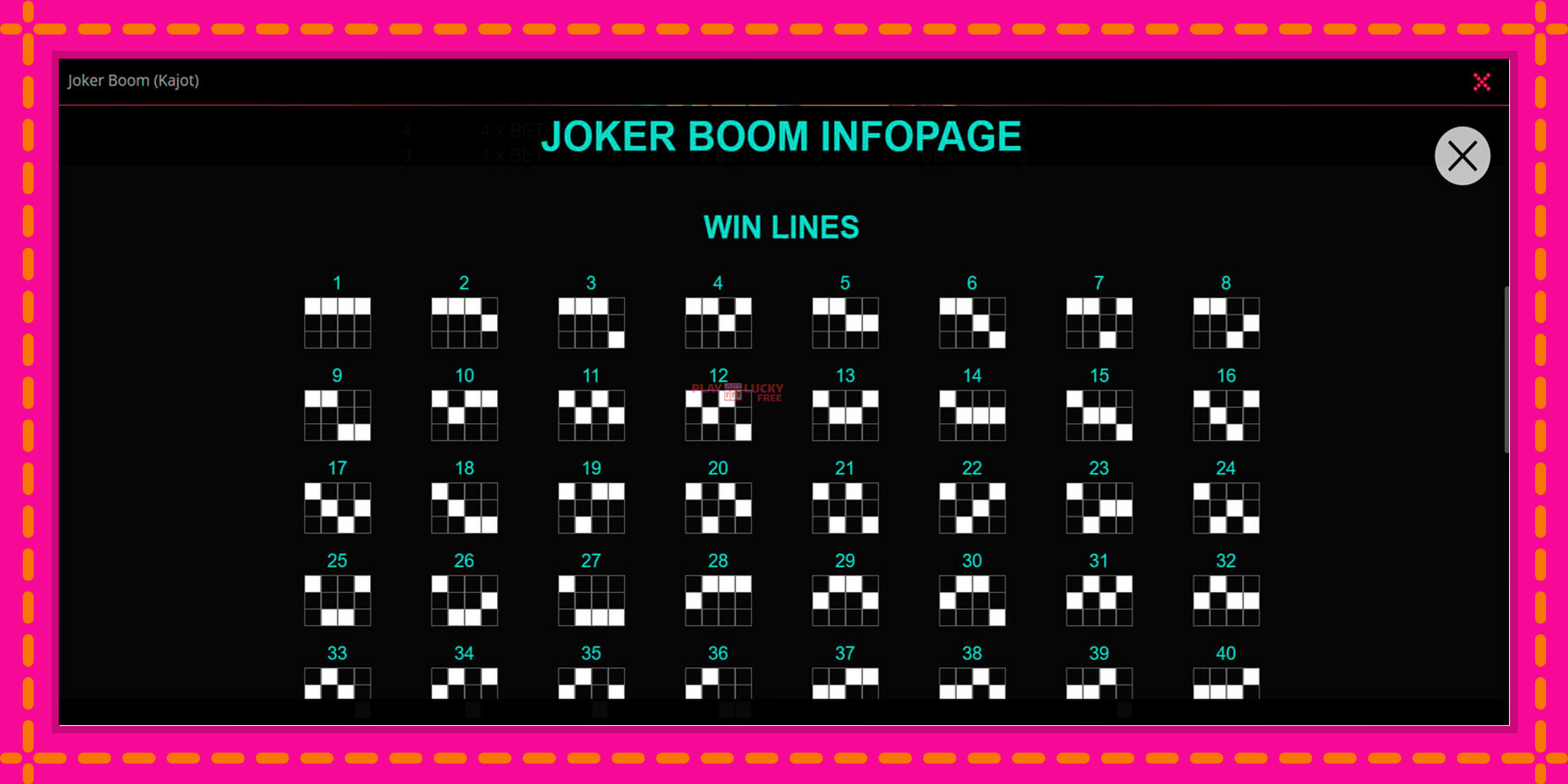 Безплатна игра в Joker Boom без регистрация, картина 3