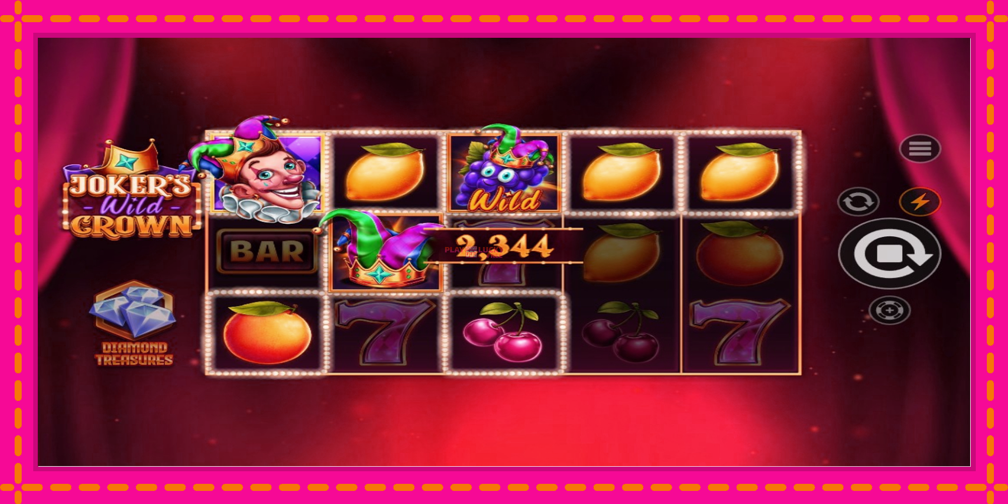 Безплатна игра в Jokers Wild Crown Diamond Treasures без регистрация, картина 2