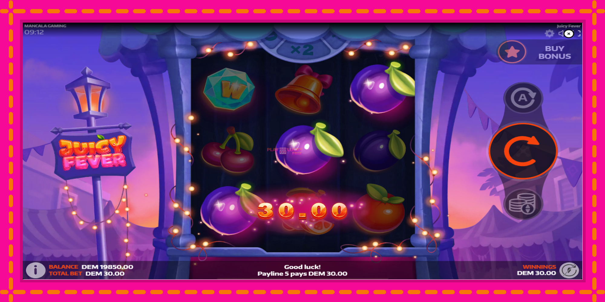 Безплатна игра в Juicy Fever без регистрация, картина 4