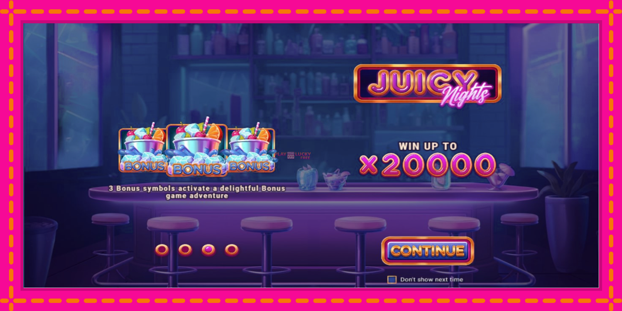 Безплатна игра в Juicy Nights без регистрация, картина 1