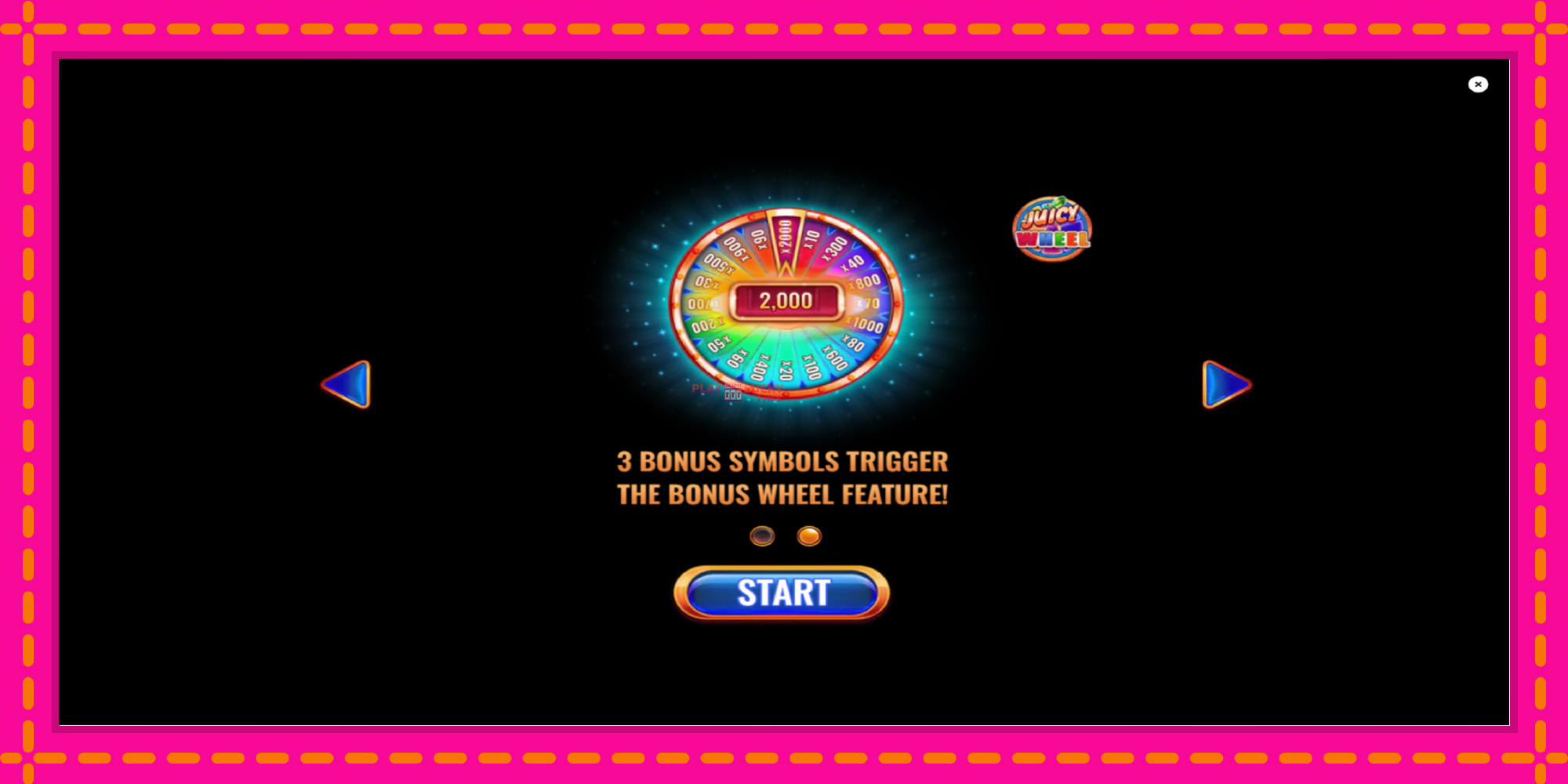 Безплатна игра в Juicy Wheel без регистрация, картина 1