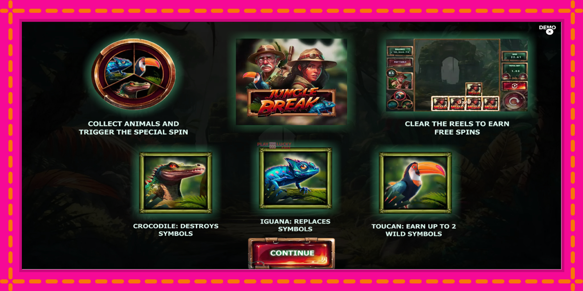 Безплатна игра в Jungle Break без регистрация, картина 1